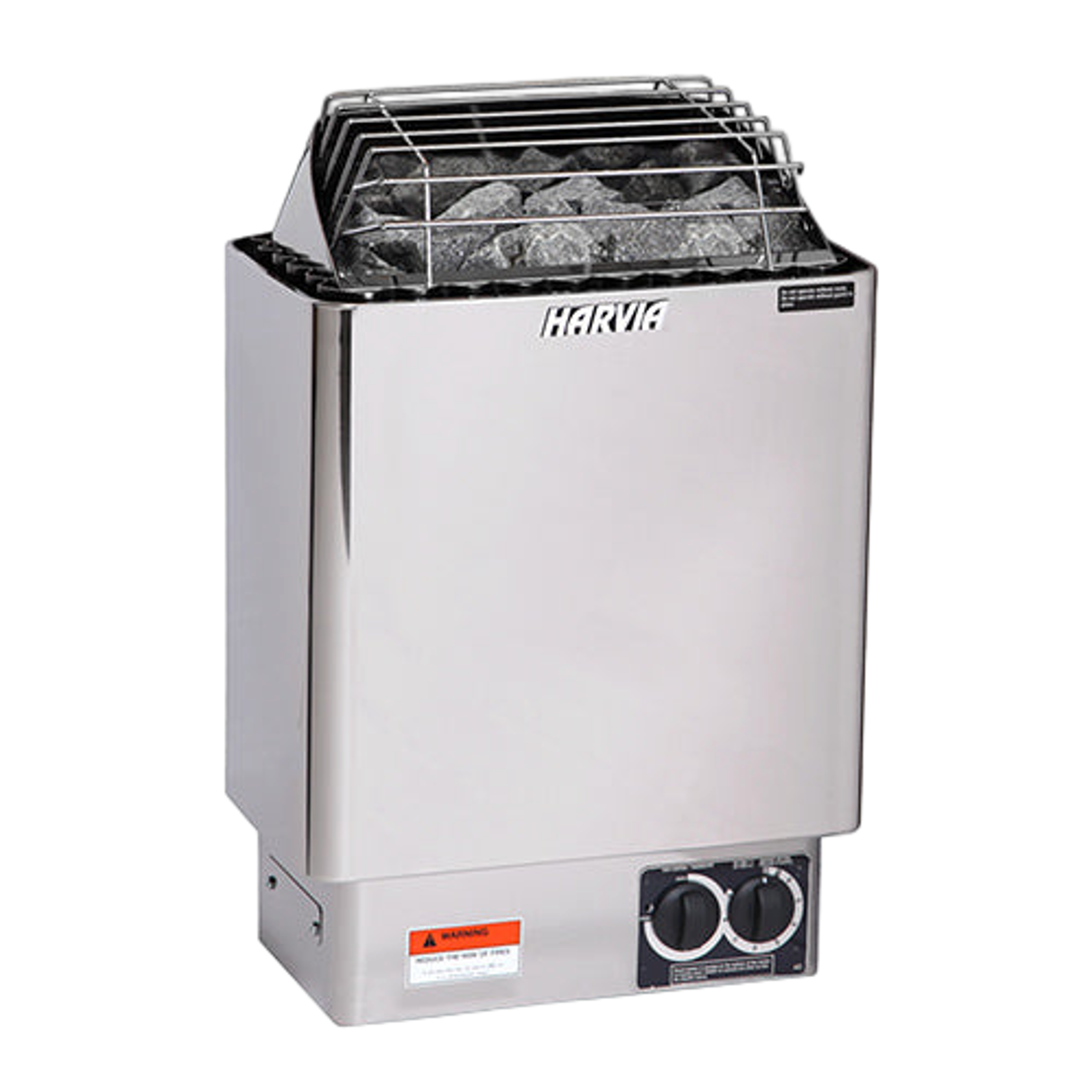 Harvia KIP60B electric sauna heater with stones