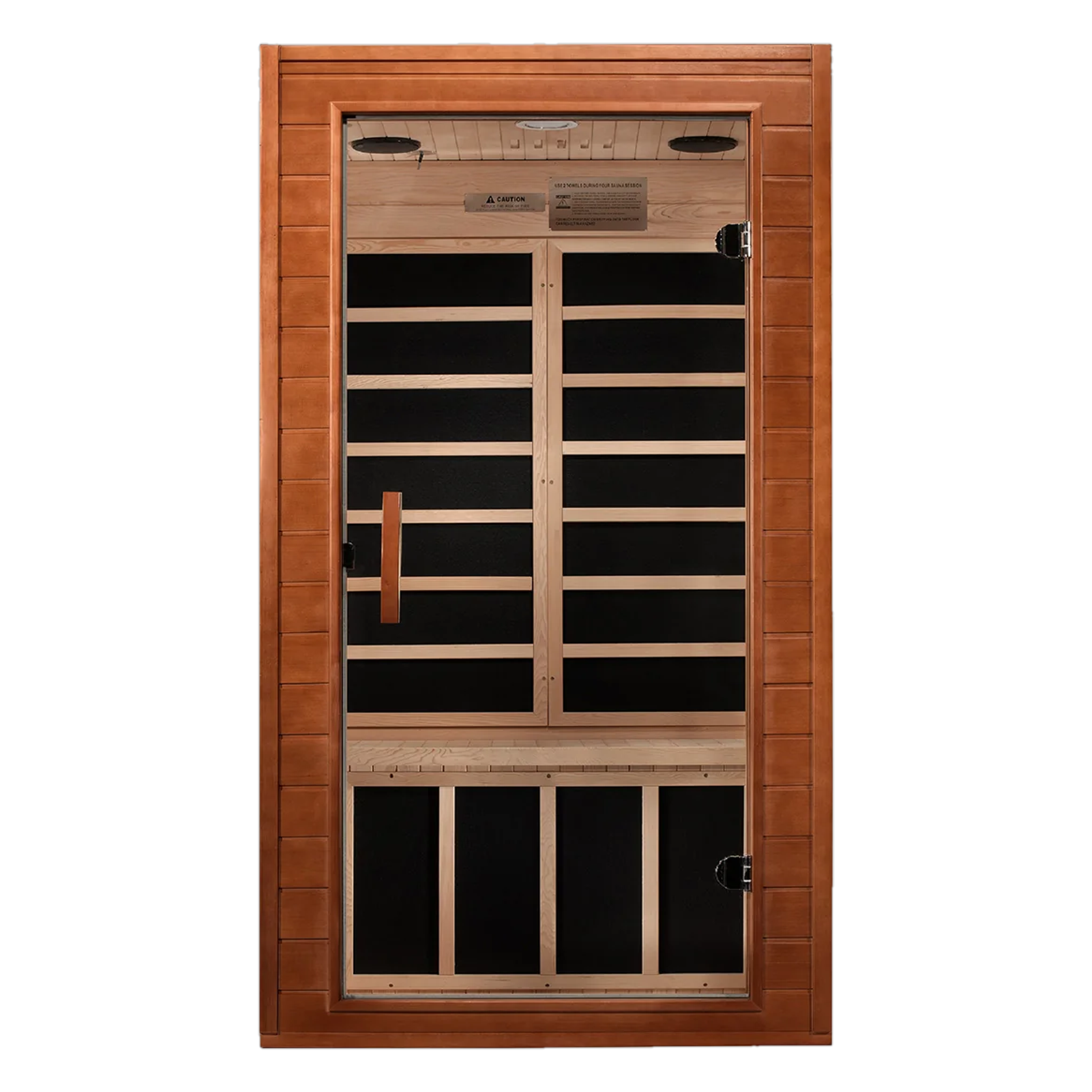 Golden Designs Dynamic Avila 1-2 person Low EMF FAR Infrared Sauna