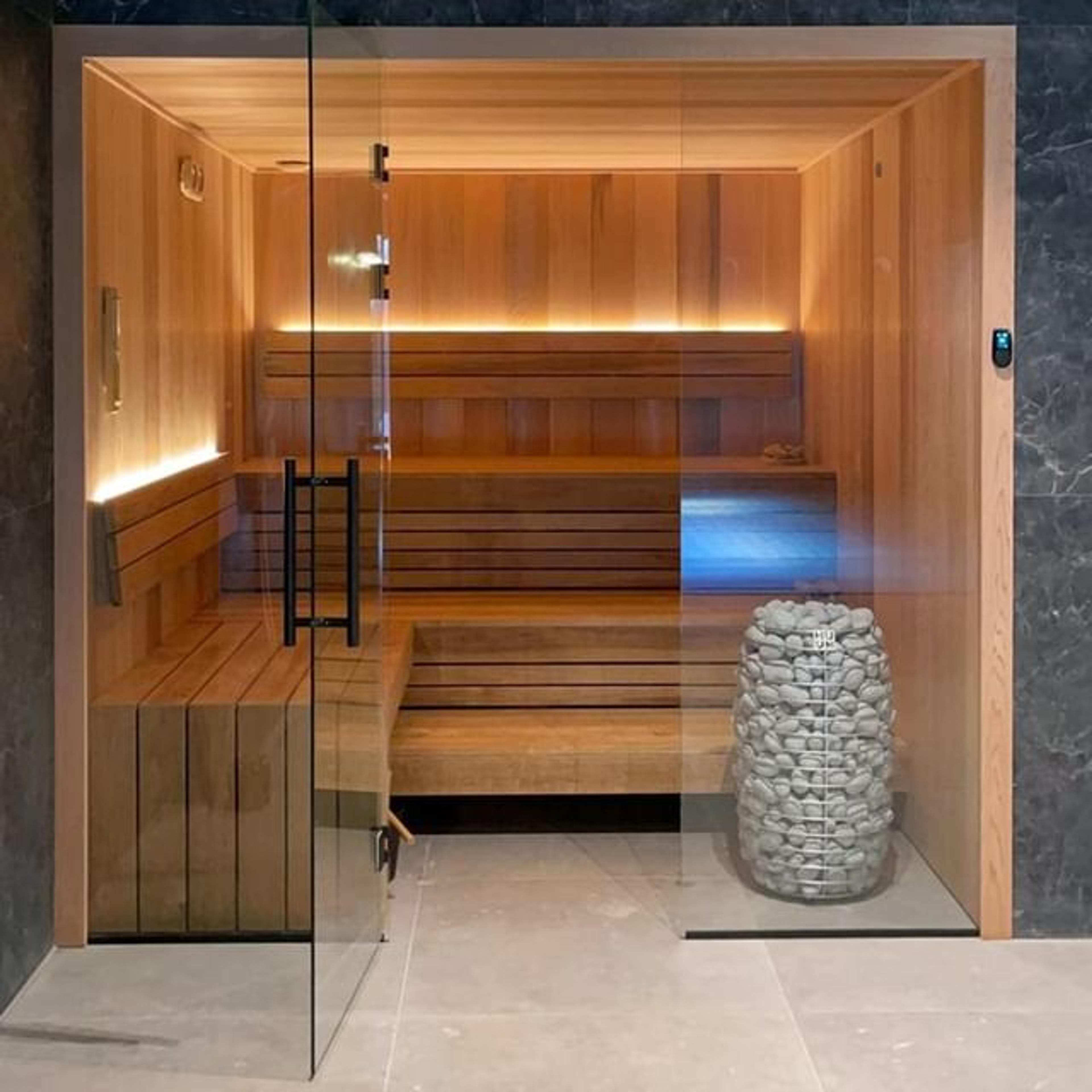 HUUM HIVE Mini 9kW 240V Electric Sauna Heater Package image 3