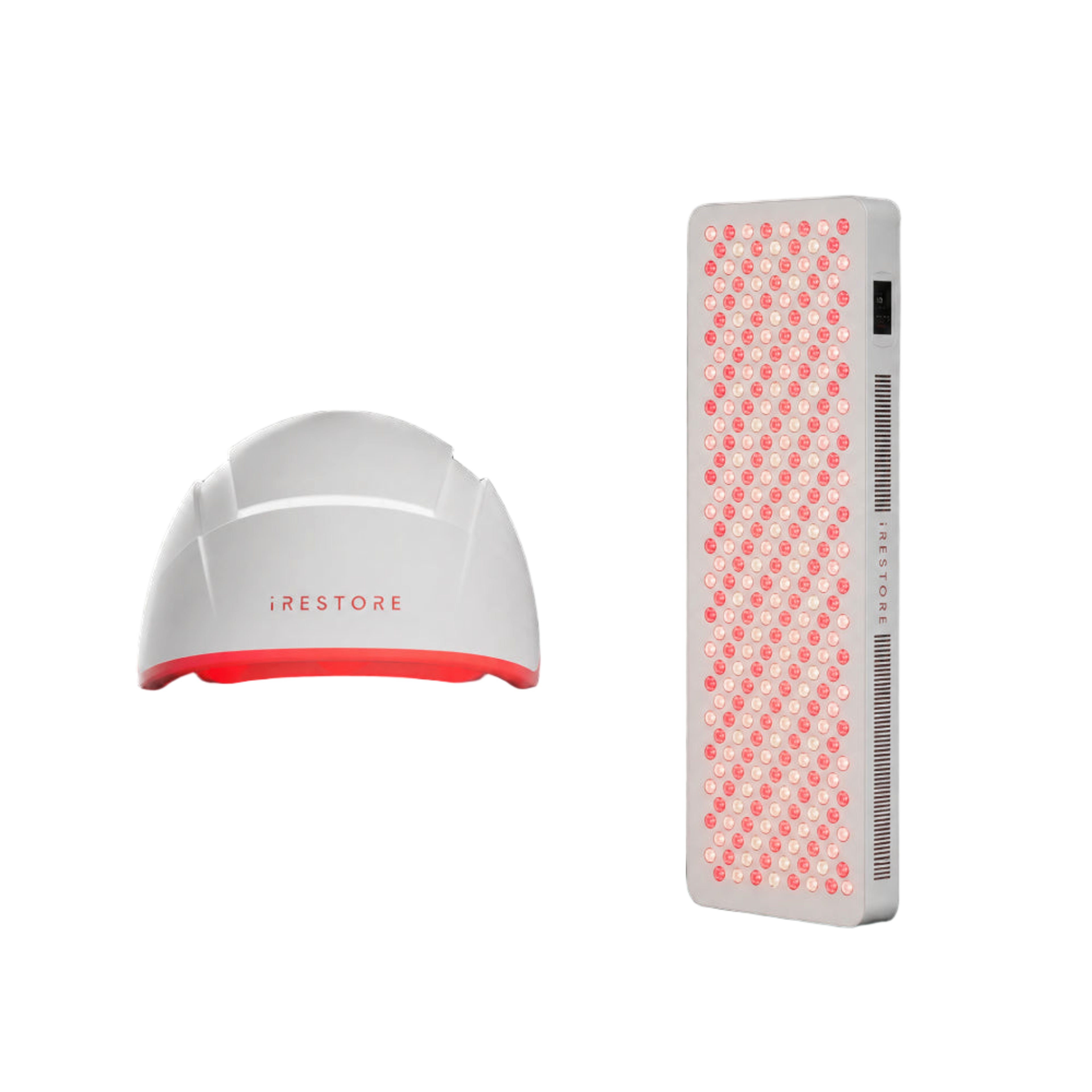 iRESTORE Pro Apex panel with hair helmet device