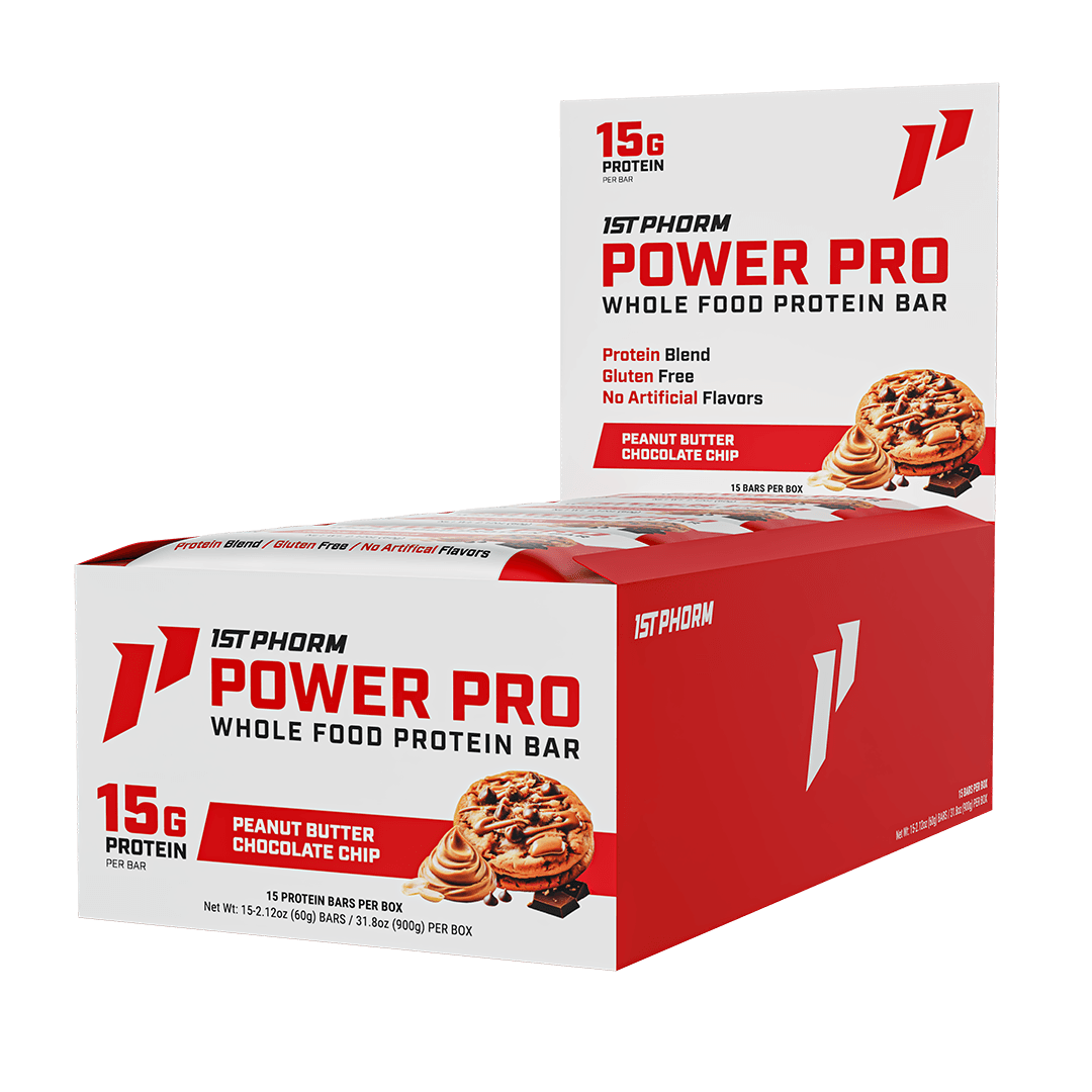 Power Pro Bar in Peanut Butter Chocolate Chip flavor packaging