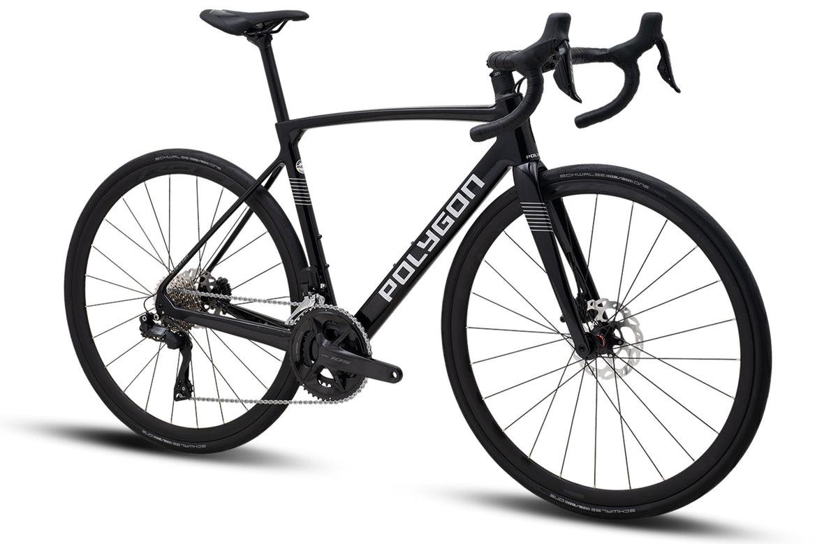 Polygon Strattos S7X - 105 Di2 Carbon Road Bike in Black
