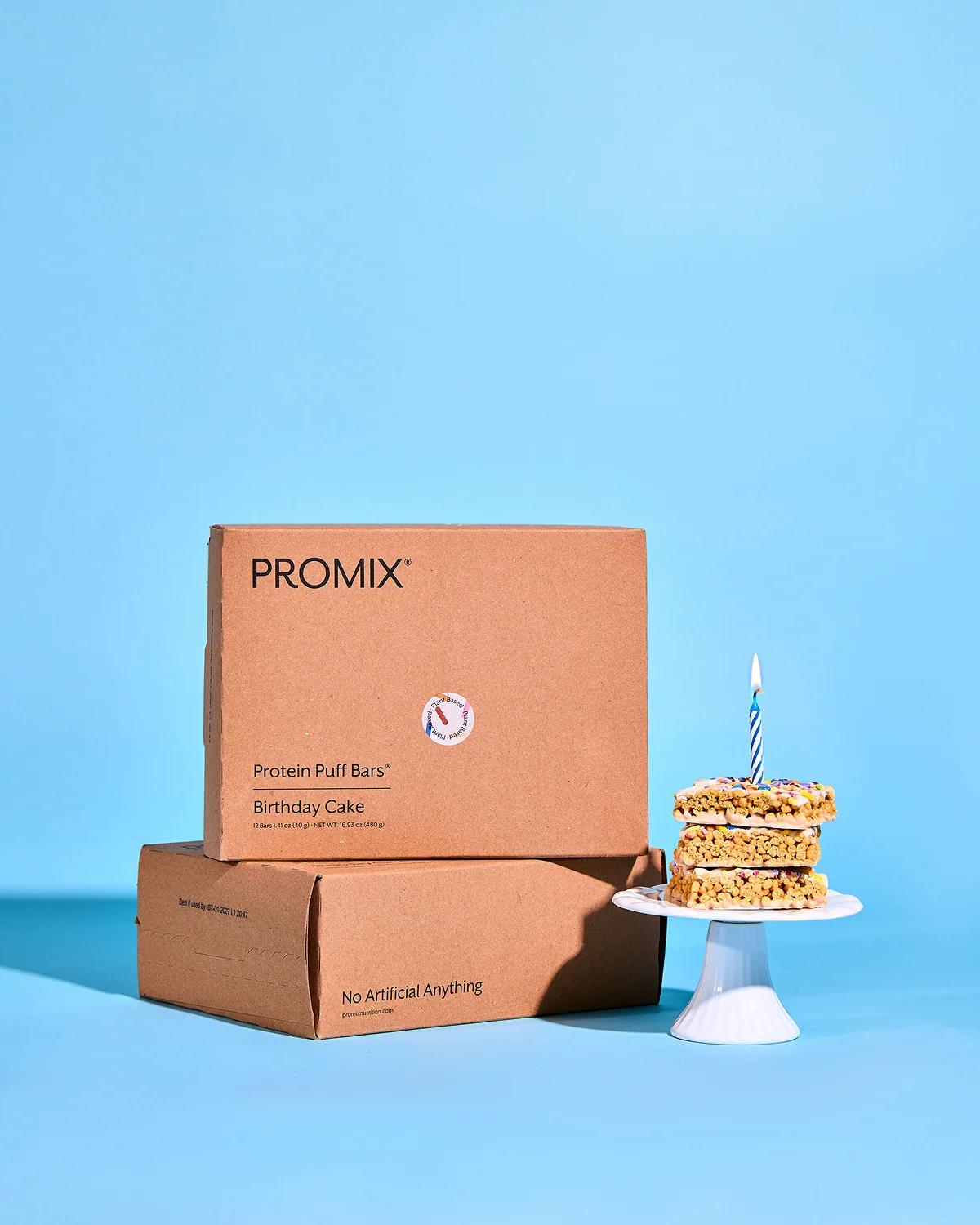 Promix Plant Protein Puff Bars