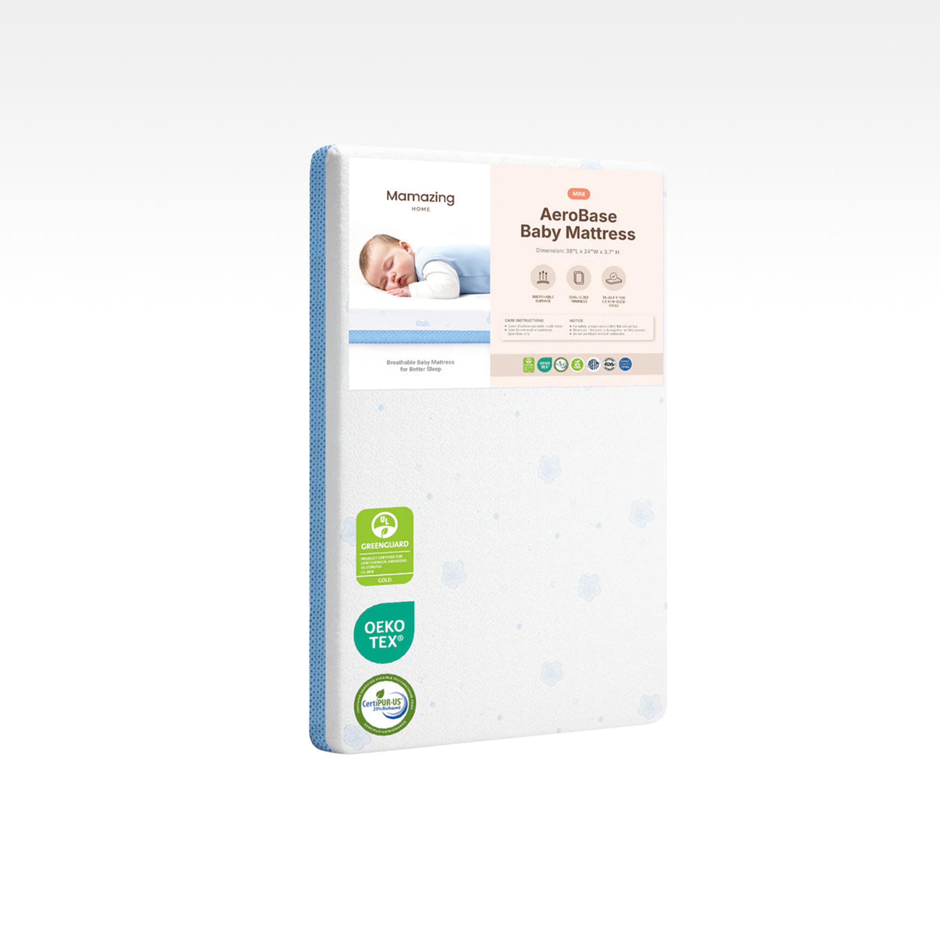 Aerobase Breathable Baby Mattress for Baby & Toddler