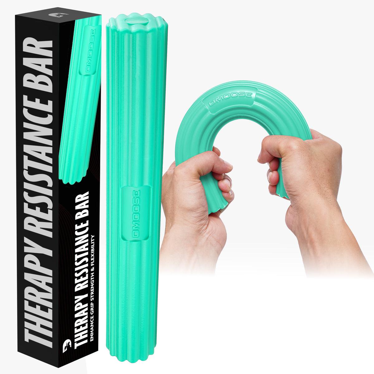 Product image for Flex Therapy Resistance Bar - 4 in 1 - YRGB in Green - Medium