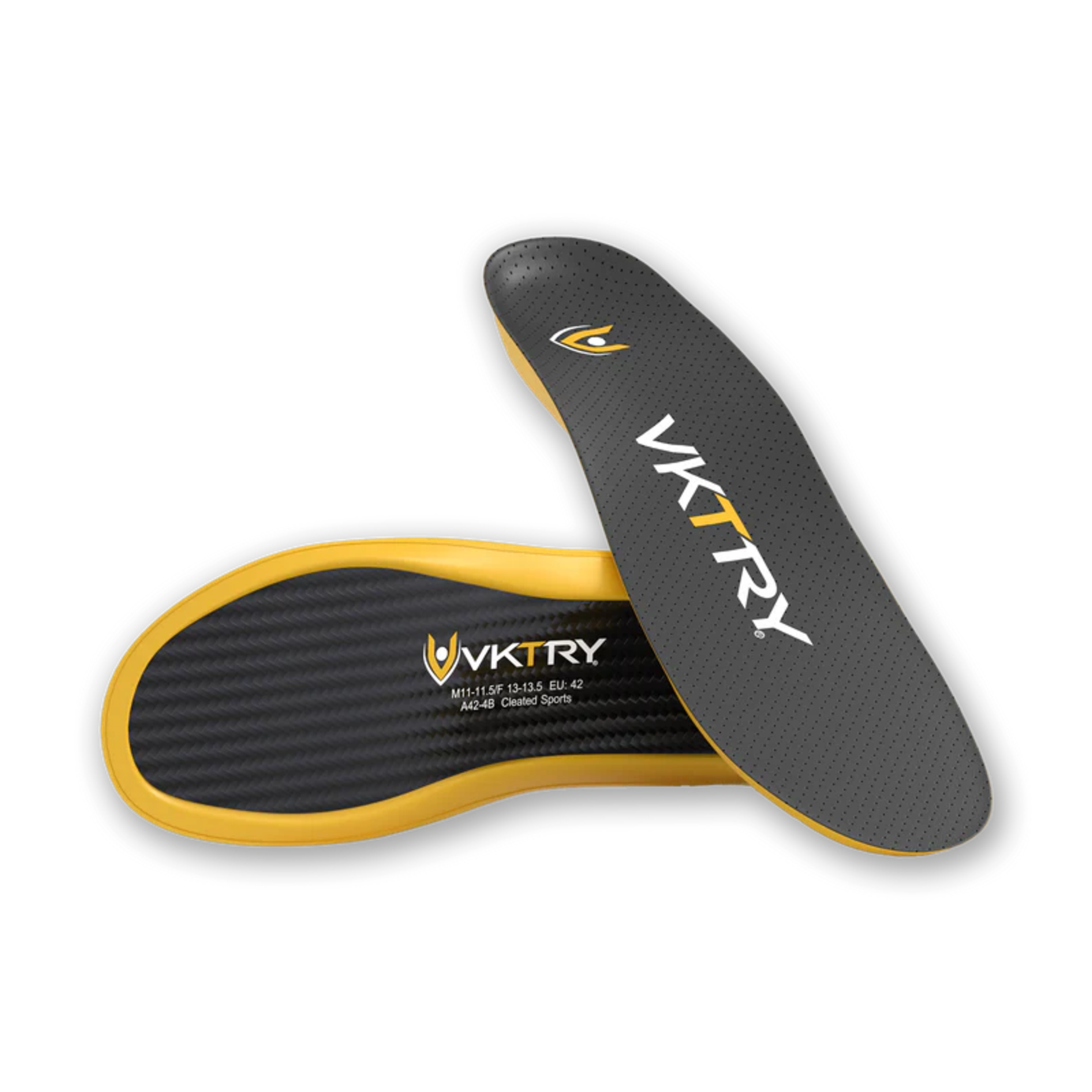 VKTRY Gold Carbon Fiber Performance Insoles