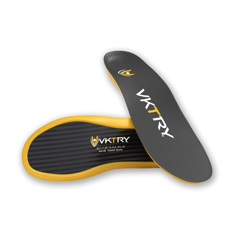 VKTRY Gold Carbon Fiber Performance Insoles