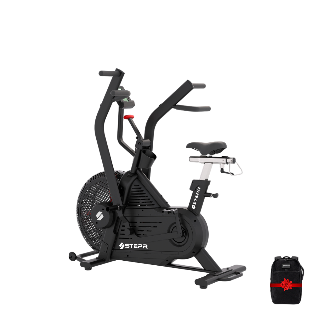 STEPR Bionic Bike XL air bike product shot