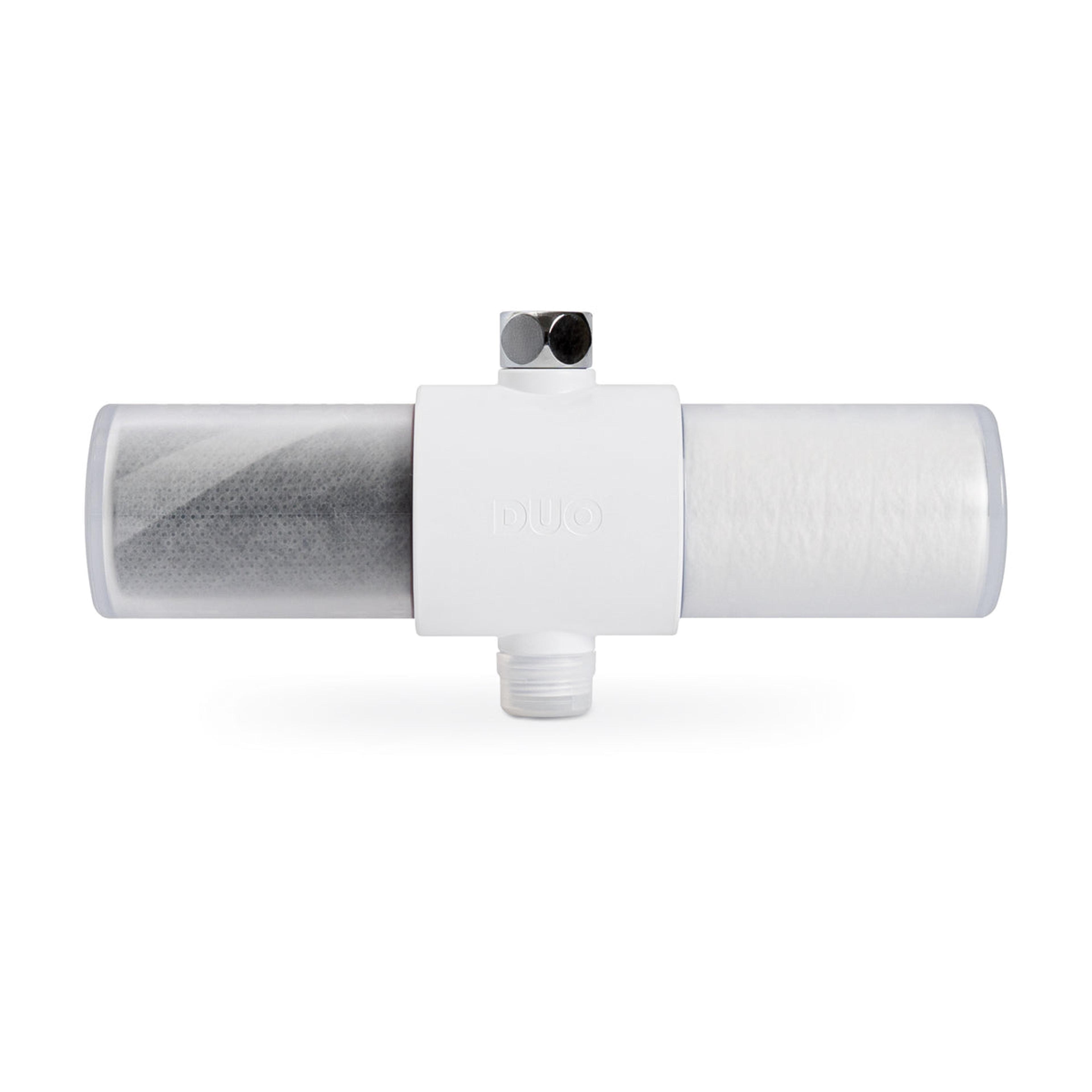 Product image for Weddell Duo Shower Filter in Arctic White