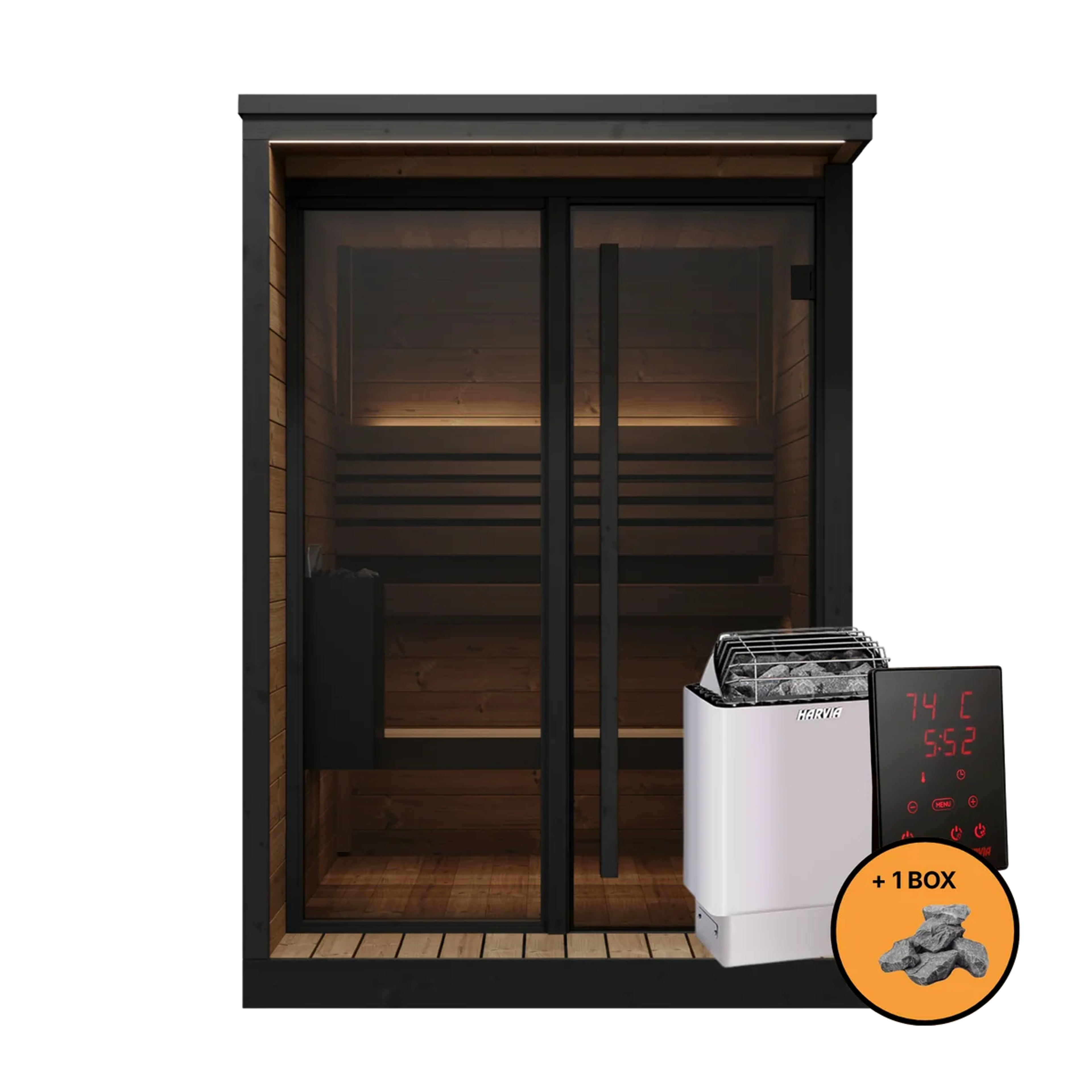 SaunaLife GL4 Outdoor Home Sauna
