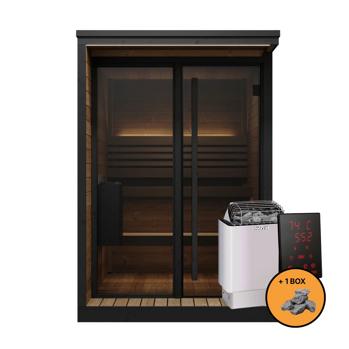 SaunaLife GL4 Outdoor Home Sauna