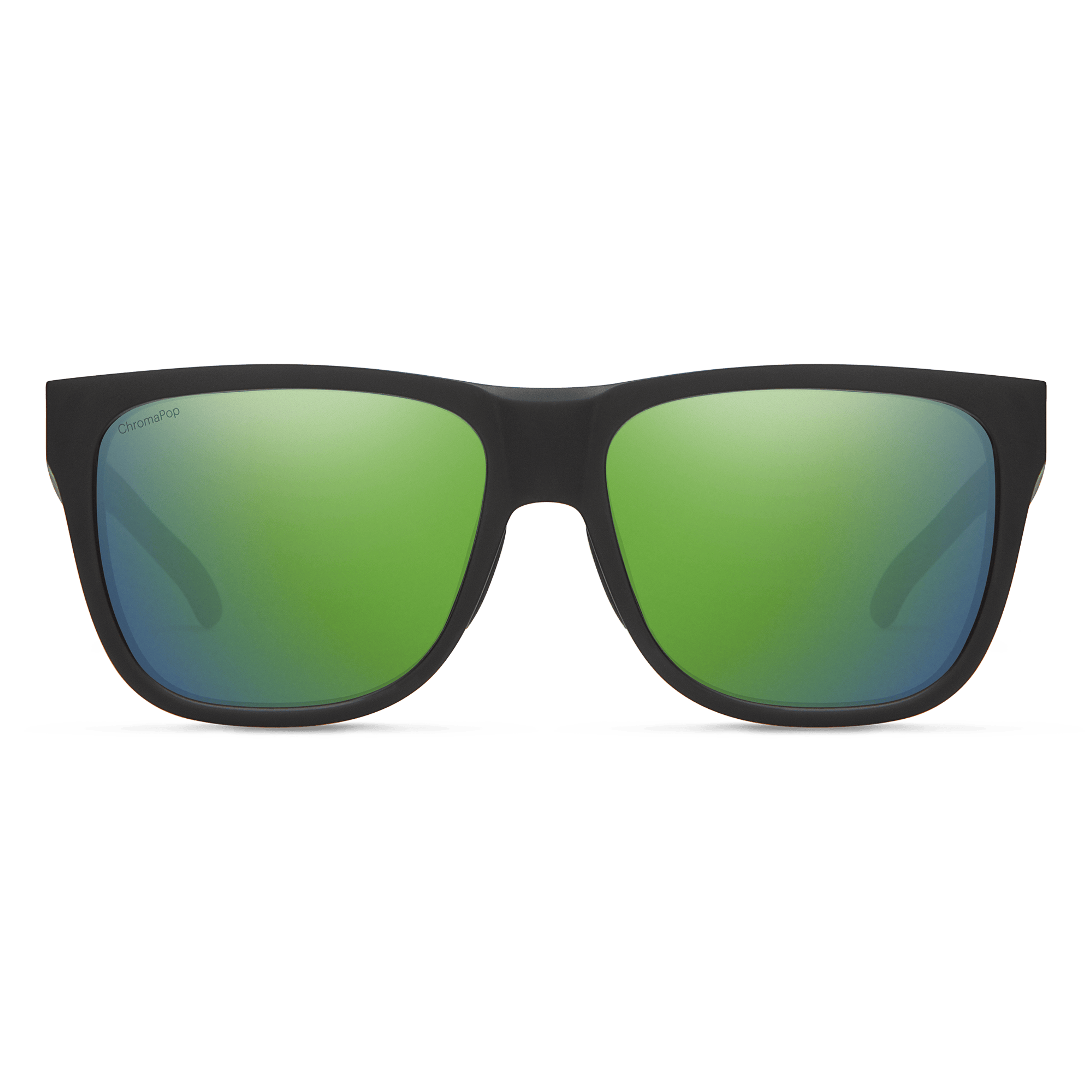 Lowdown 2 RX Prescription / Matte Black / ChromaPop Polarized Green Mirror image 2