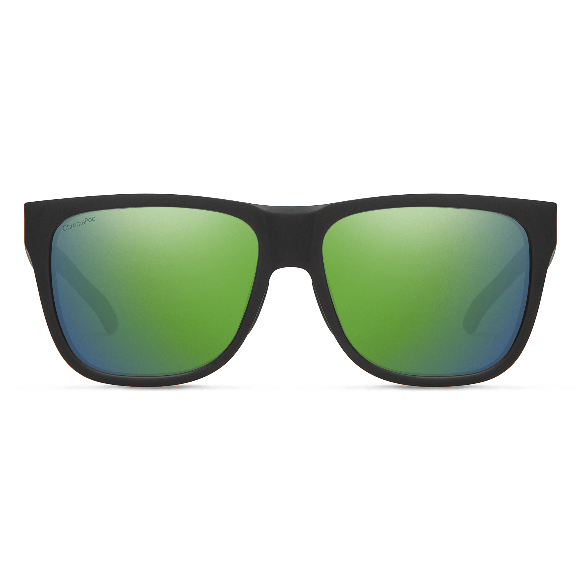 Lowdown 2 RX Prescription / Matte Black / ChromaPop Polarized Green Mirror image 2