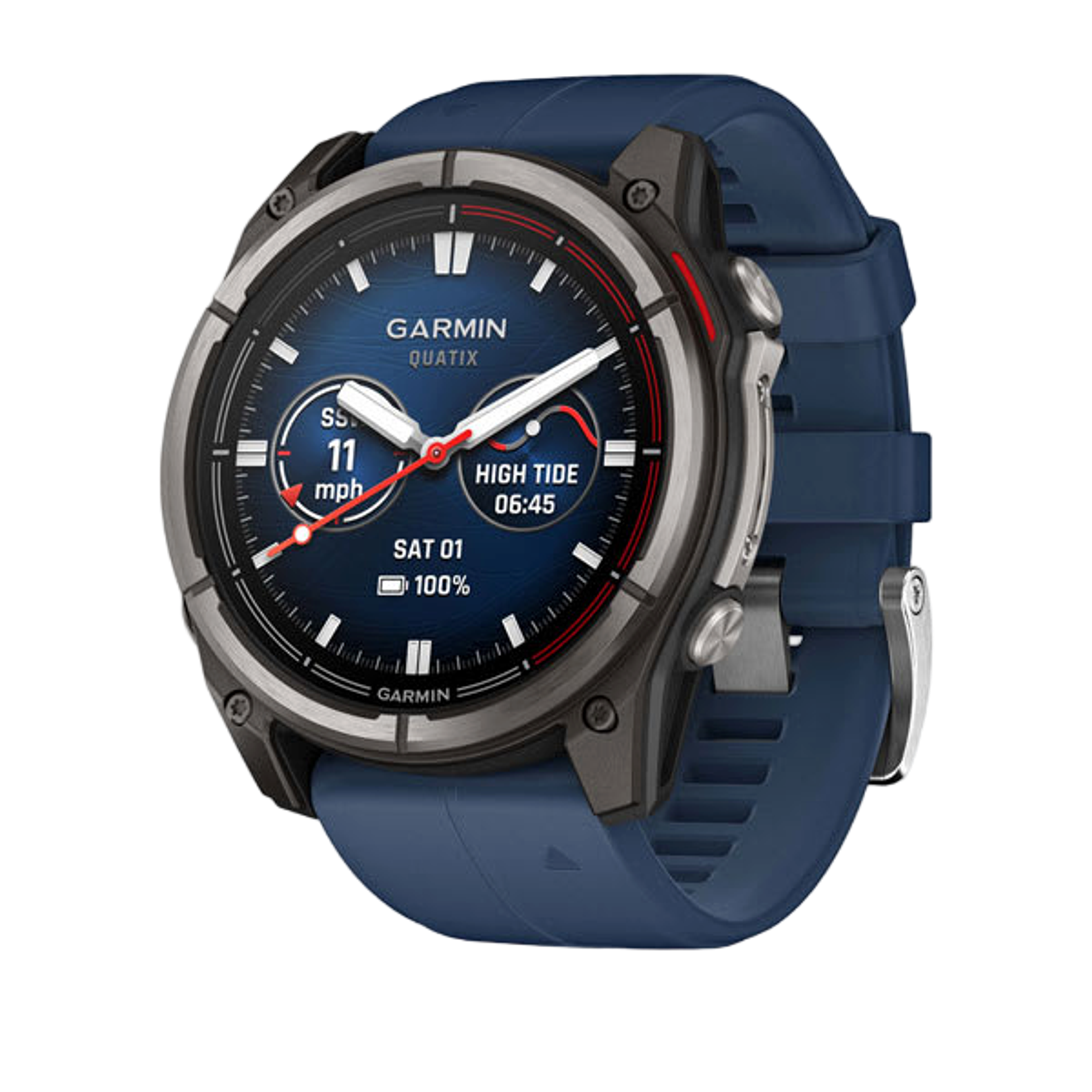 Garmin quatix 8 marine GPS smartwatch with AMOLED display
