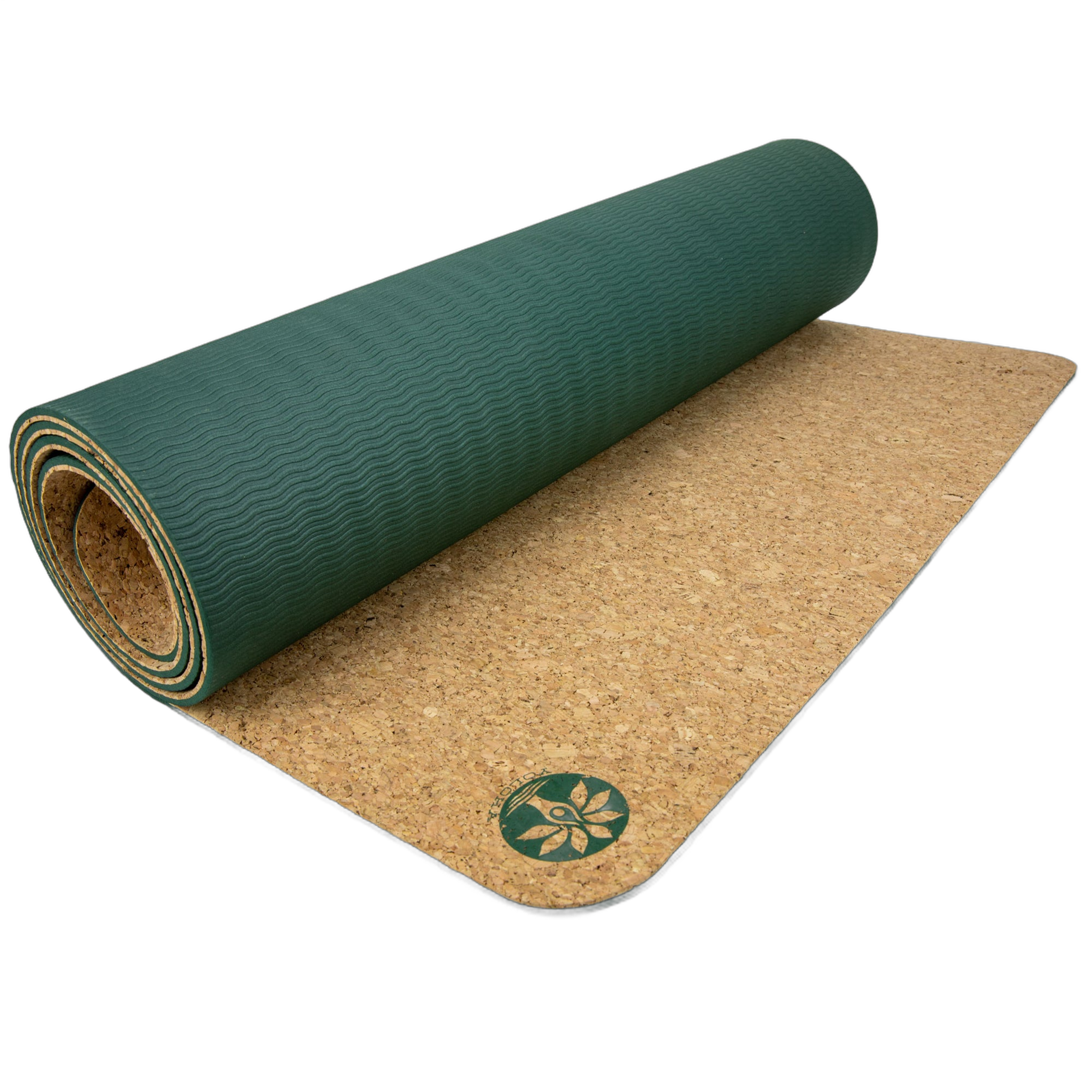 Chakras Original Cork Yoga Mat - 80" x 26"