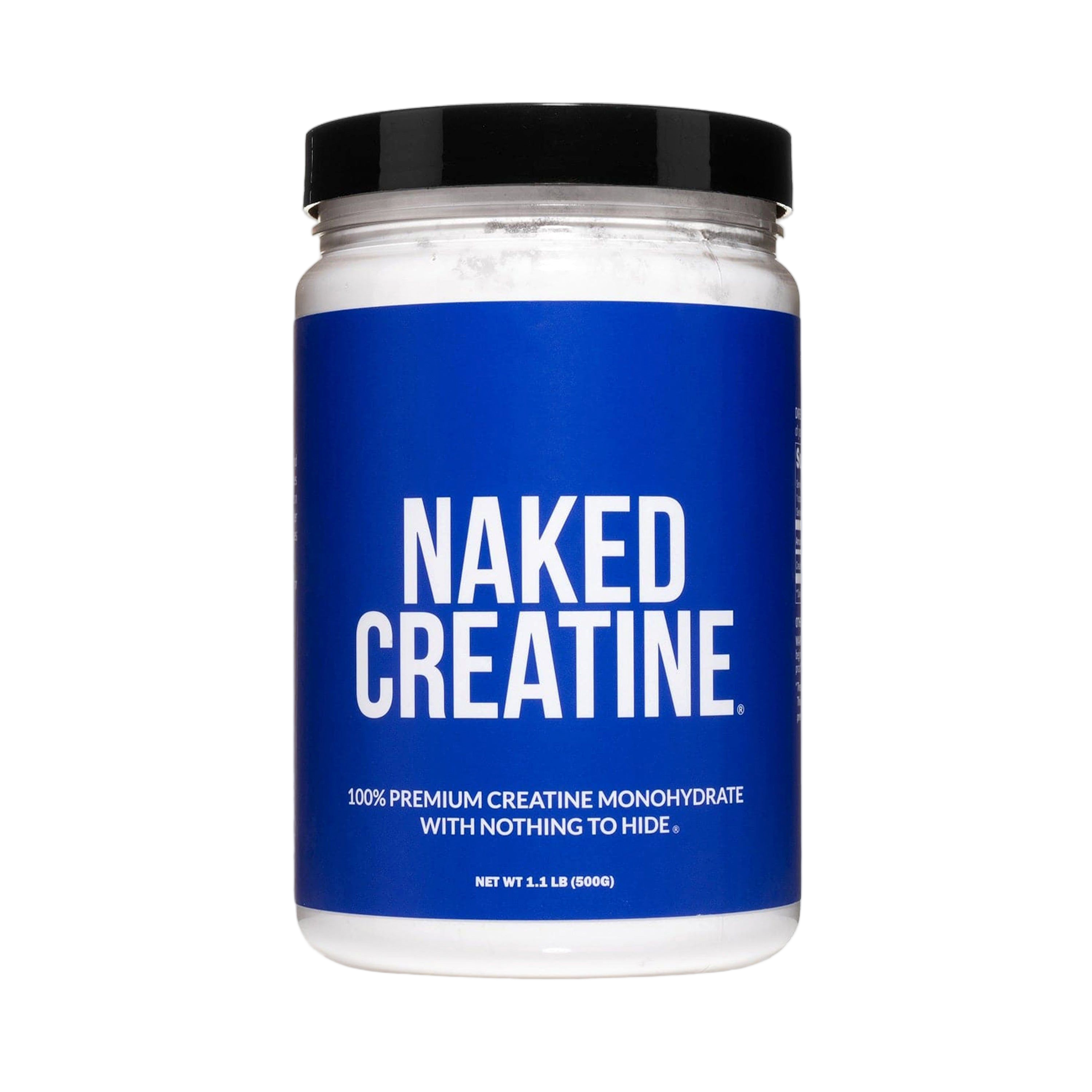 Bag of unflavored creatine monohydrate powder, 1.1lb
