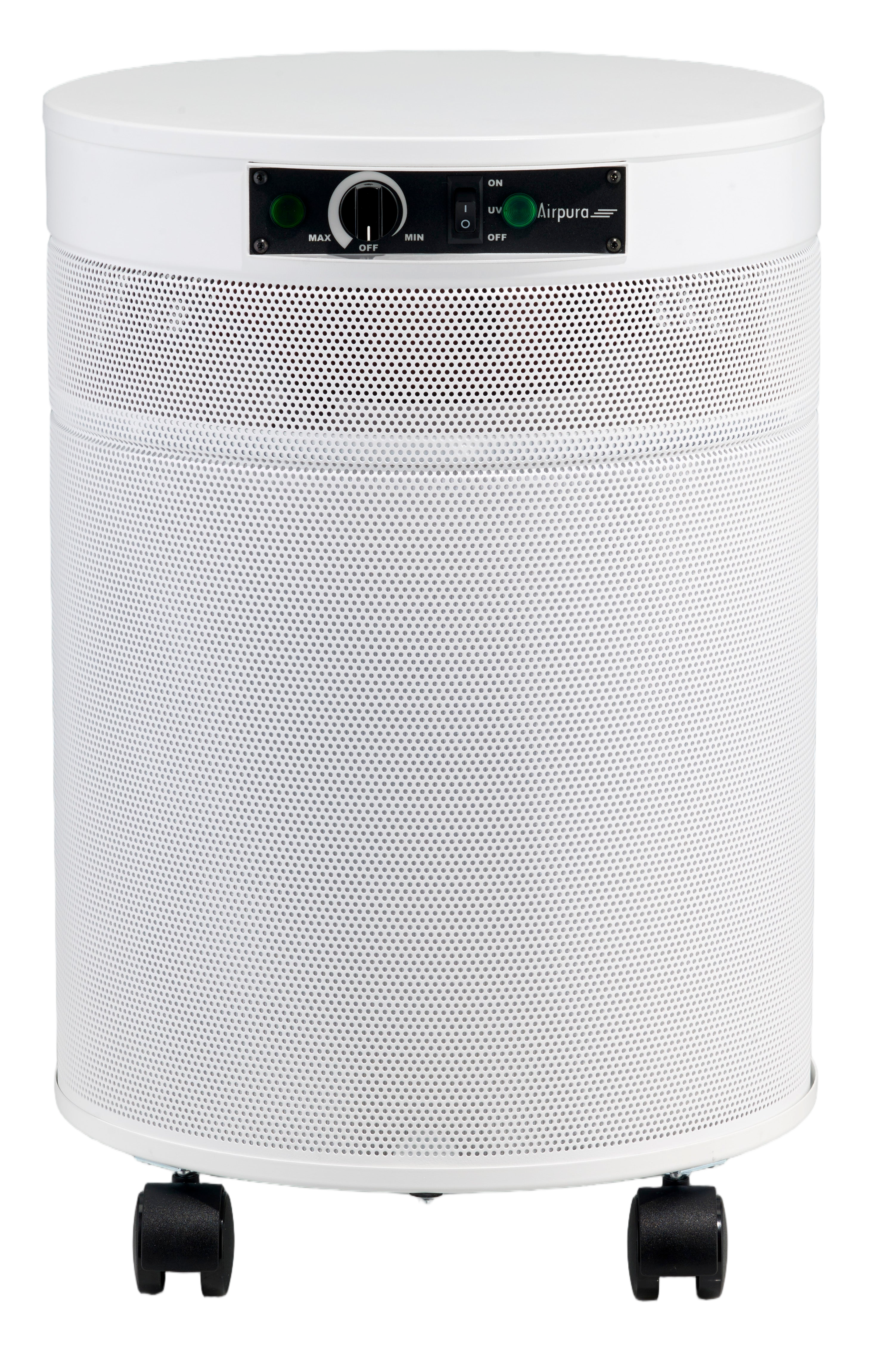 White Airpura UV air purifier front view