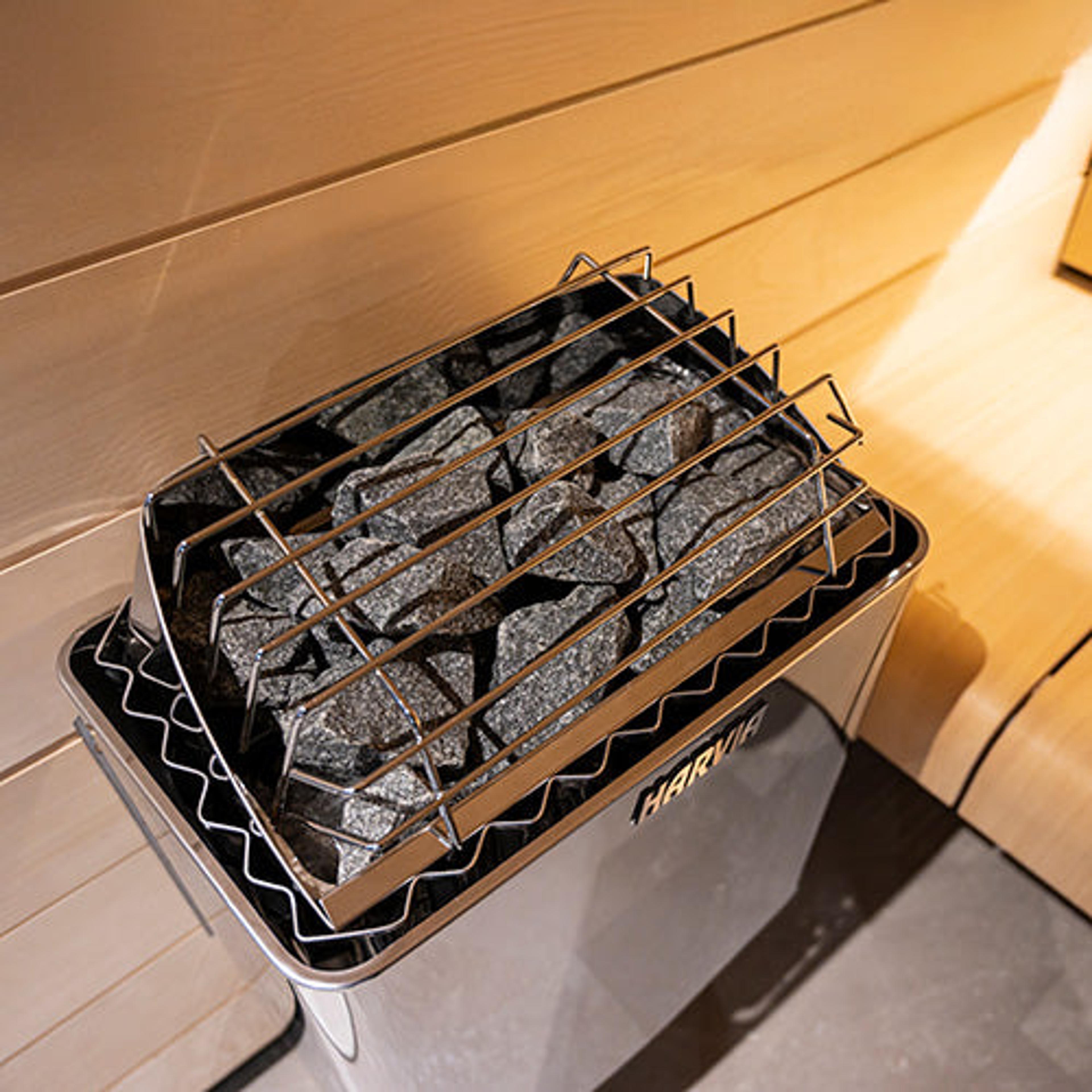 Harvia KIP45W 4.5kW 240V/208V Electric Sauna Heater Package image 4