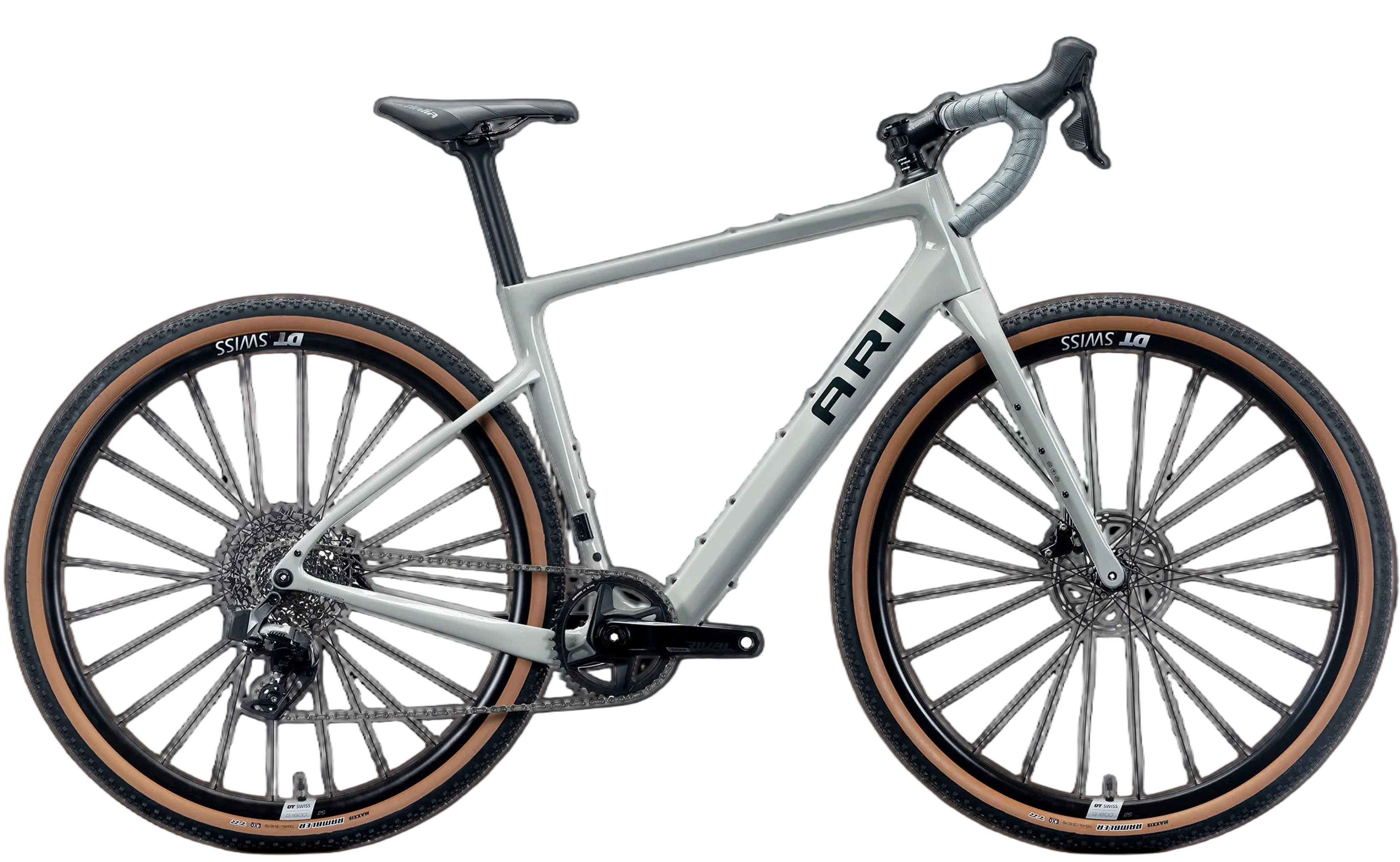White Shafer Elite road bike shown in size small
