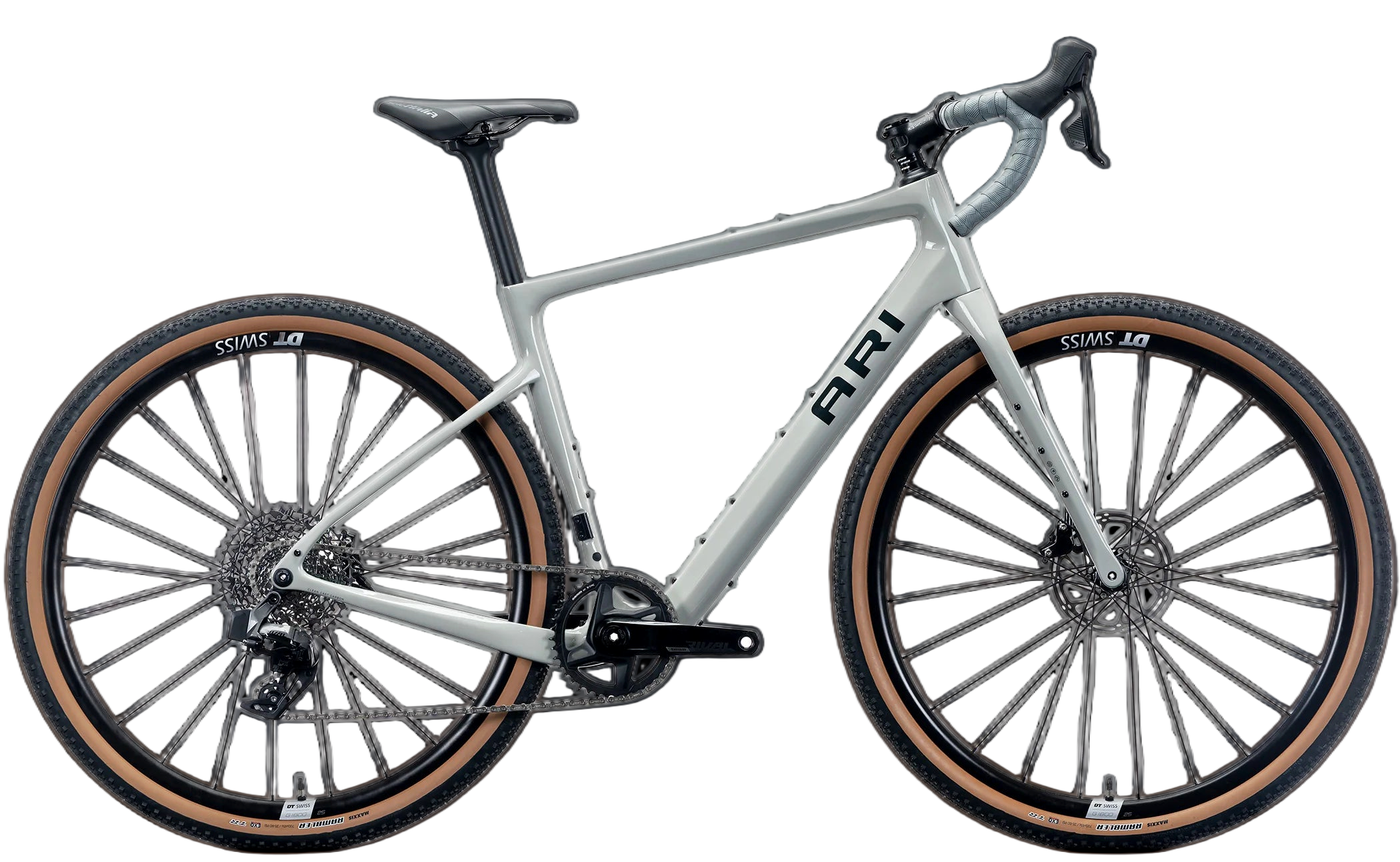 White Shafer Elite road bike shown in size small