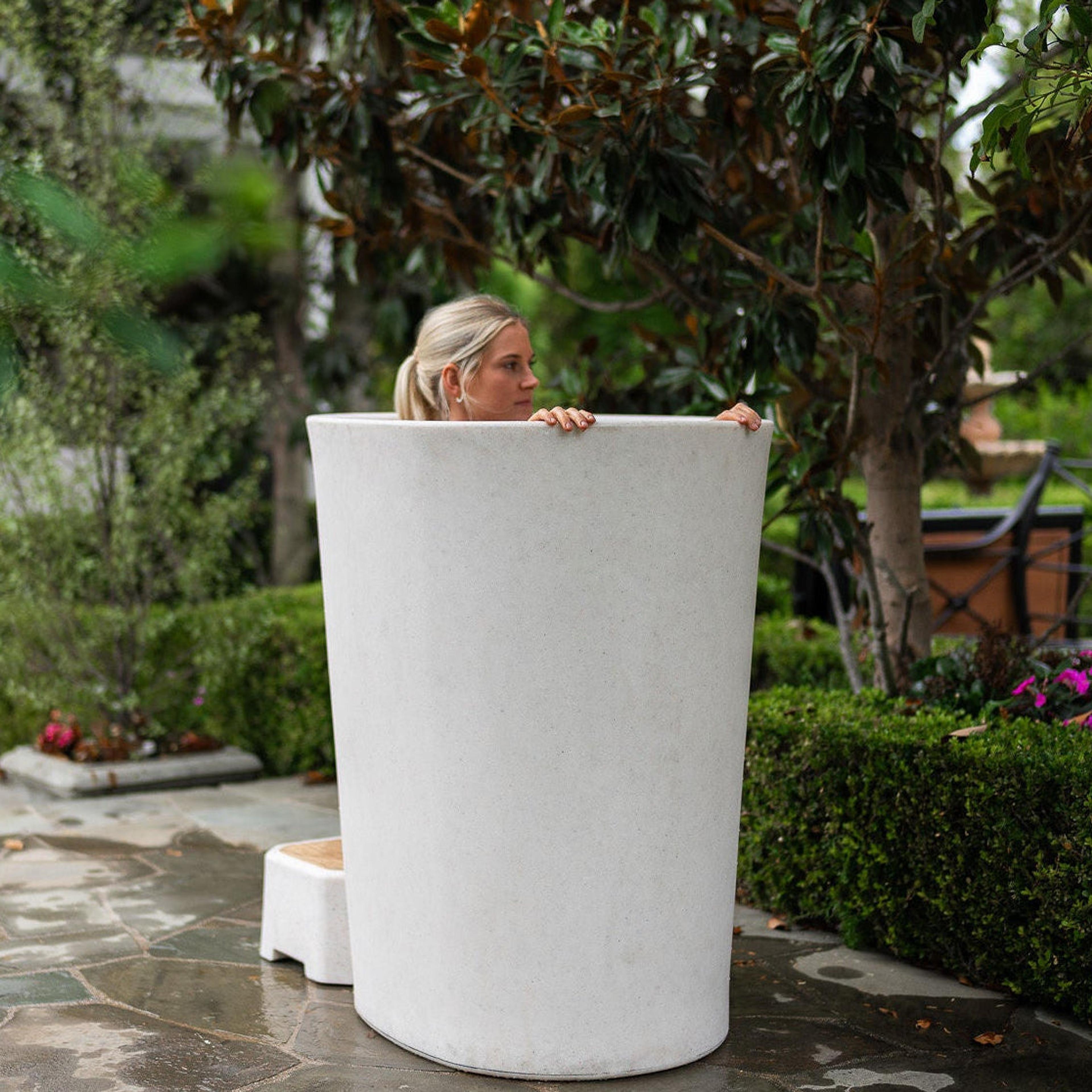 Vertical Cold Tub - Full Setup