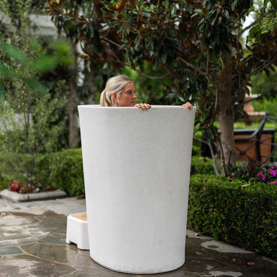 Vertical Cold Tub - Full Setup