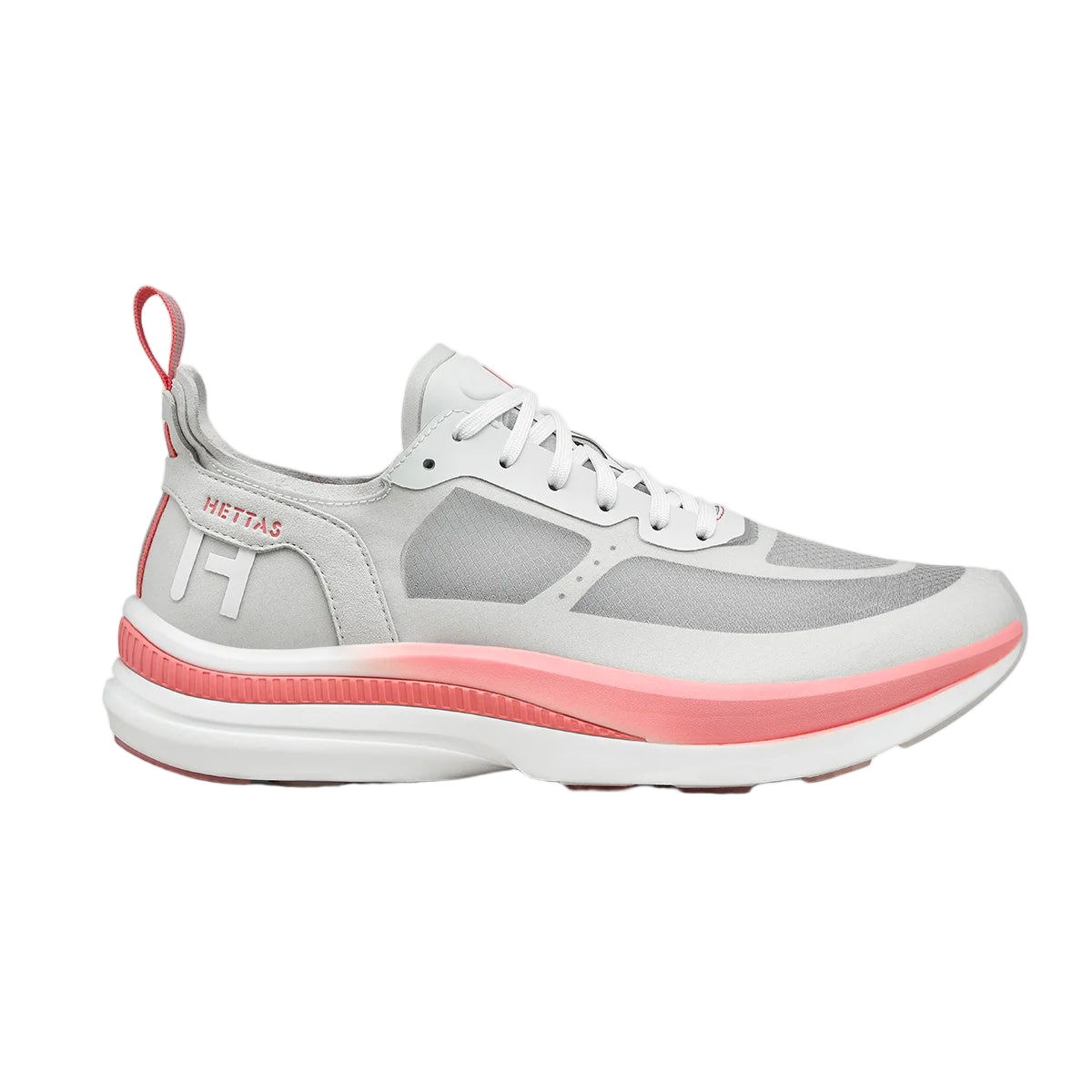 Side view of Hettas Alma Speed running shoe
