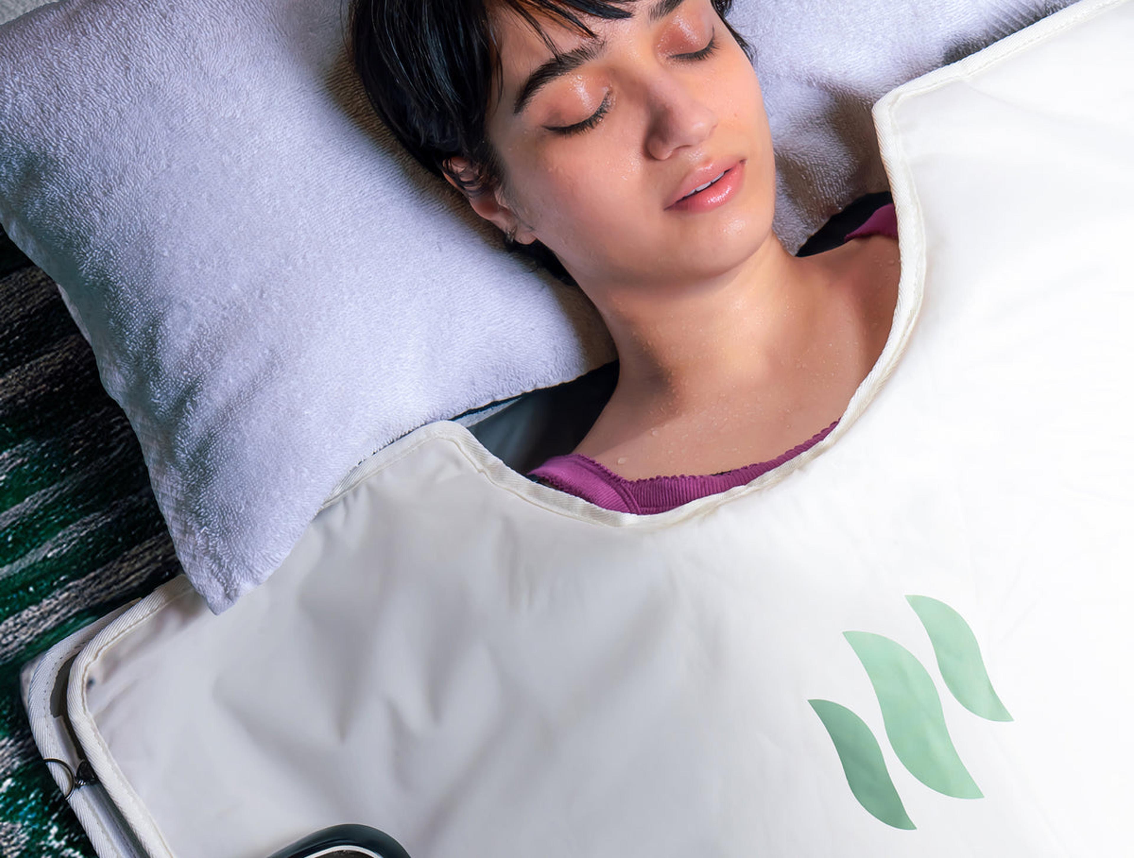 MiHIGH Infrared Sauna Blanket in Cream