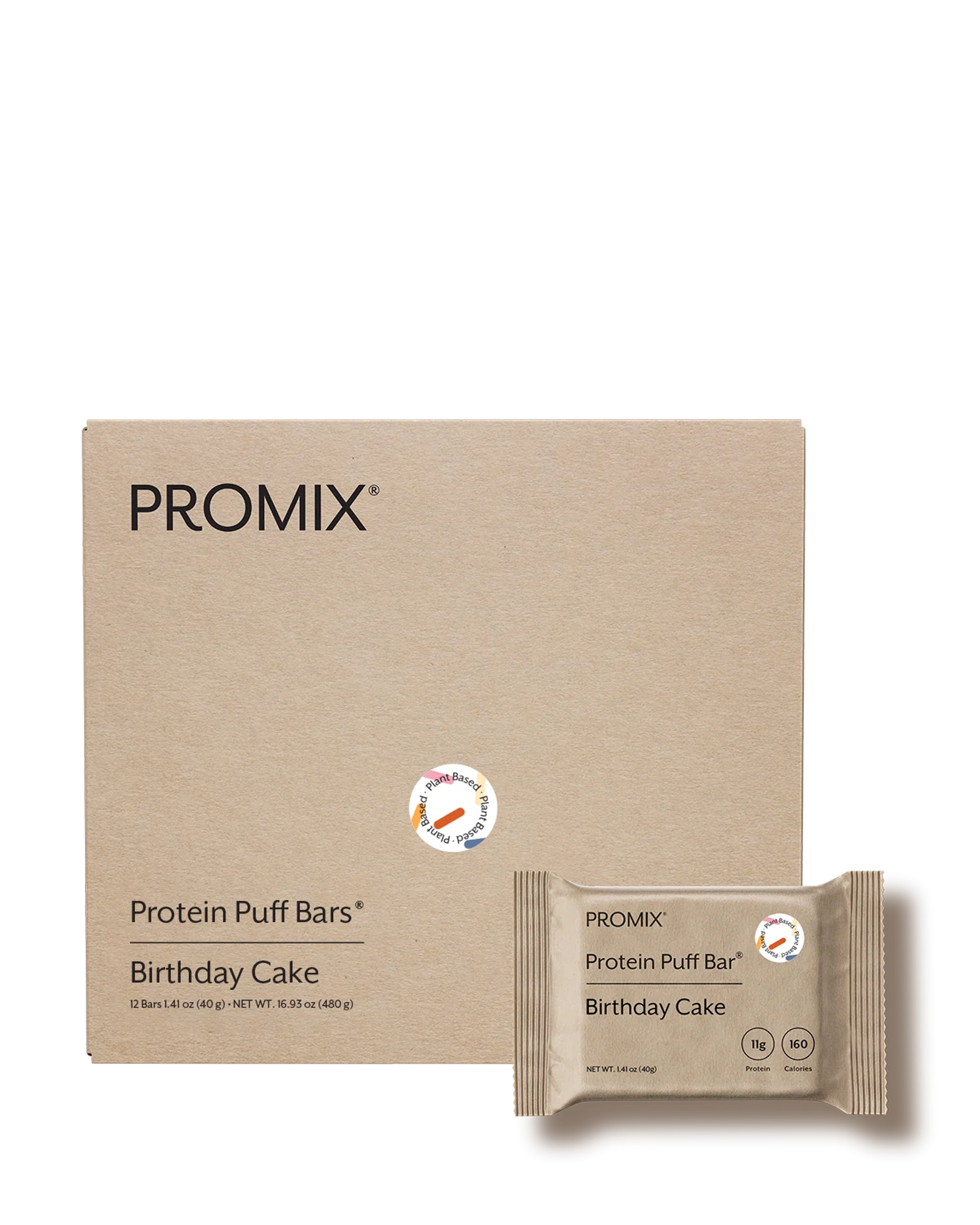 Promix Plant Protein Puff Bars