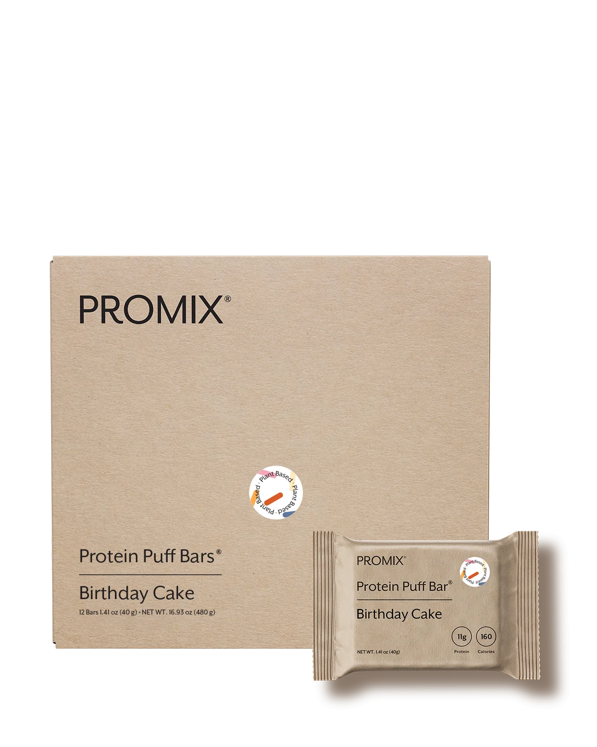 Promix Plant Protein Puff Bars