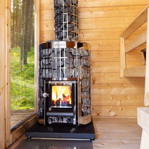 Harvia Cilindro 16 16kW Wood-Burning Sauna Stove image 5