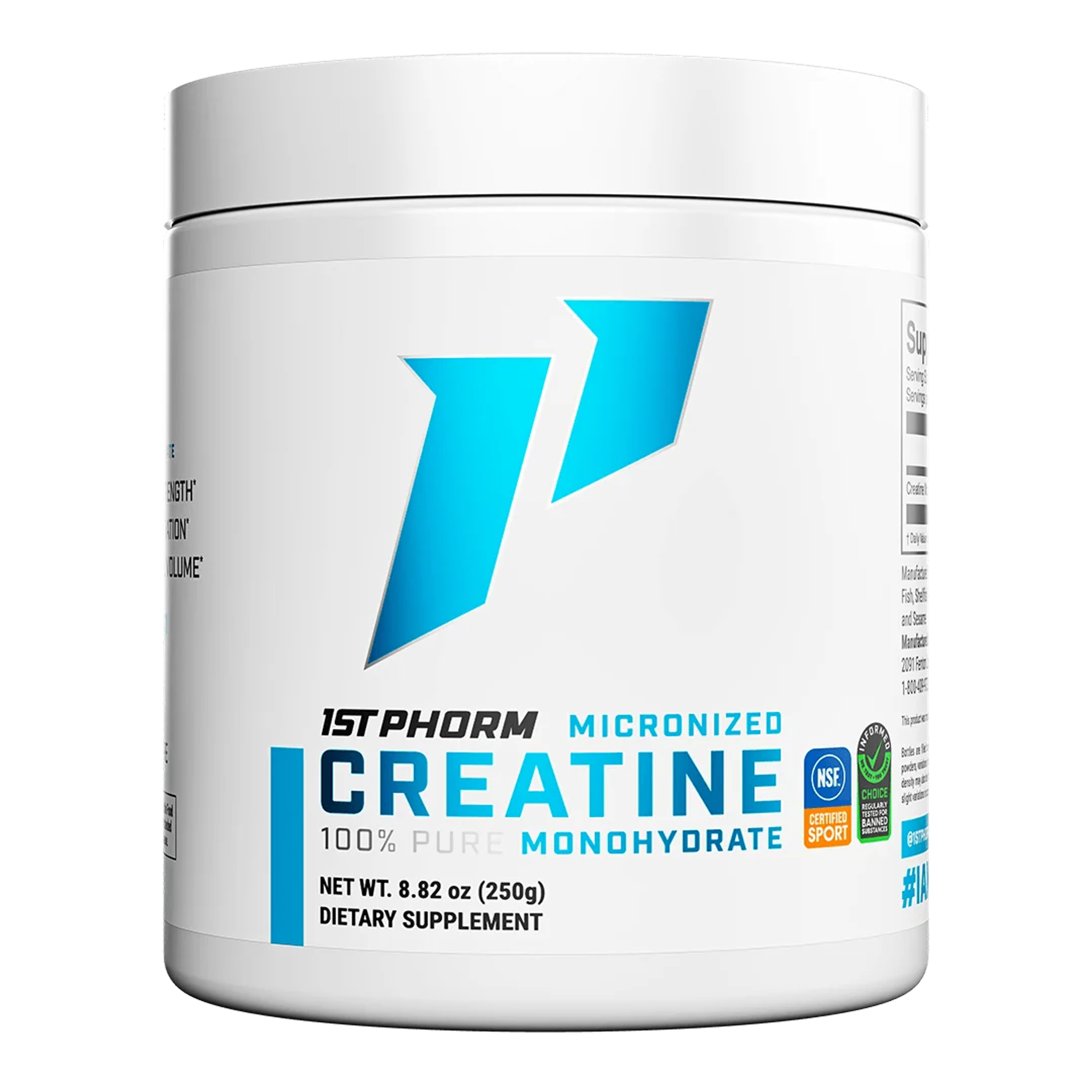 Micronized Creatine Monohydrate in 50 servings