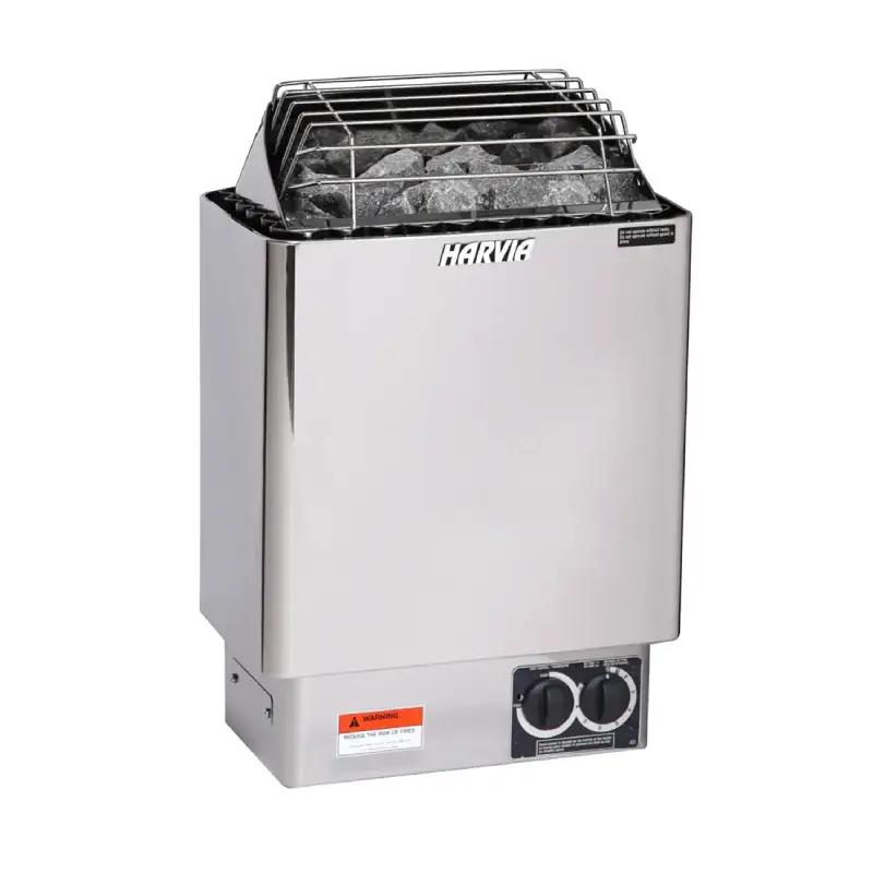 Product image for Harvia KIP60B Stainless Steel 6KW Sauna Heater JH60B2401 240V 1PH in Stainless Steel