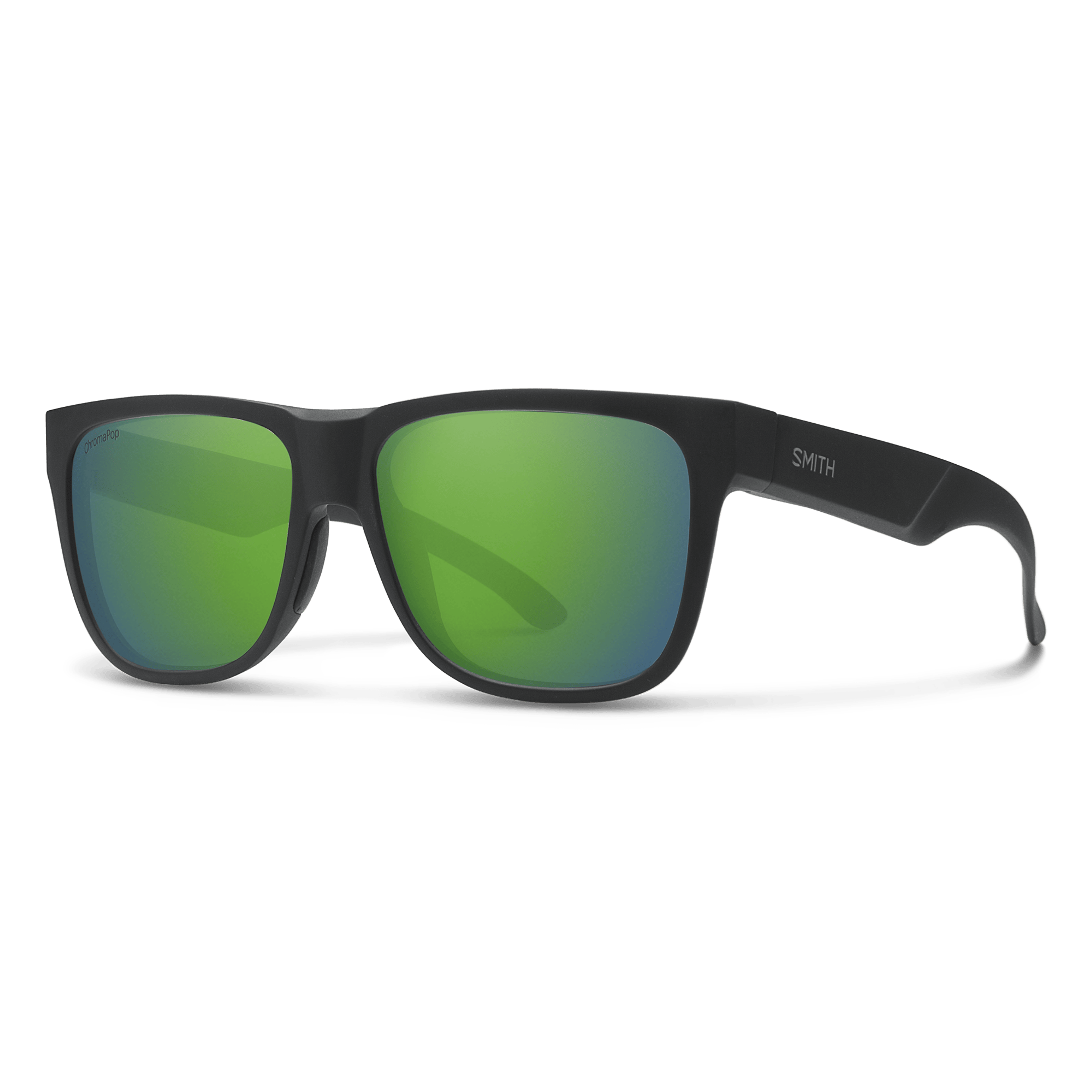 Lowdown 2 RX Prescription / Matte Black / ChromaPop Polarized Green Mirror