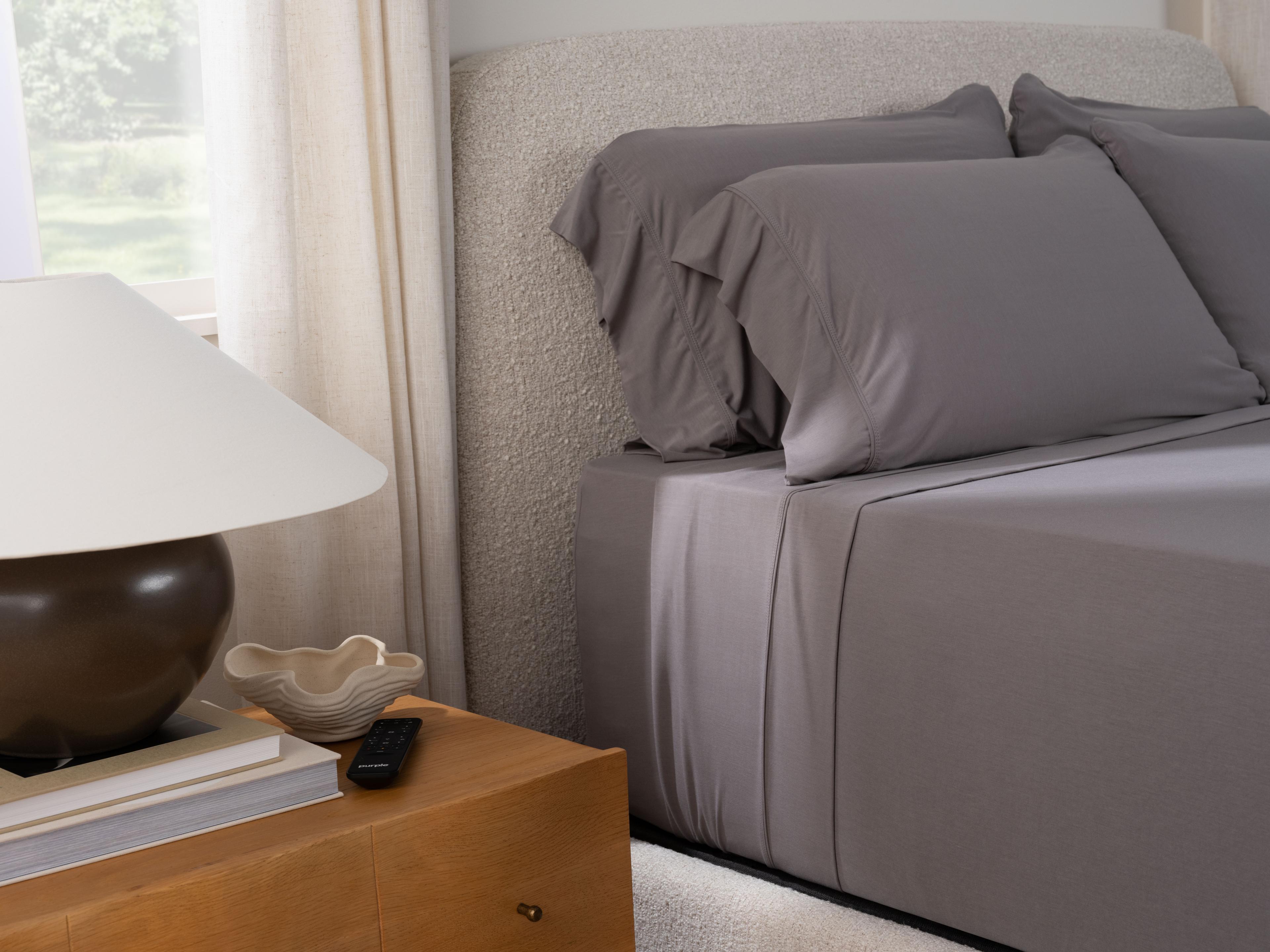 Purple SoftStretch® Pillowcase Set, view 3