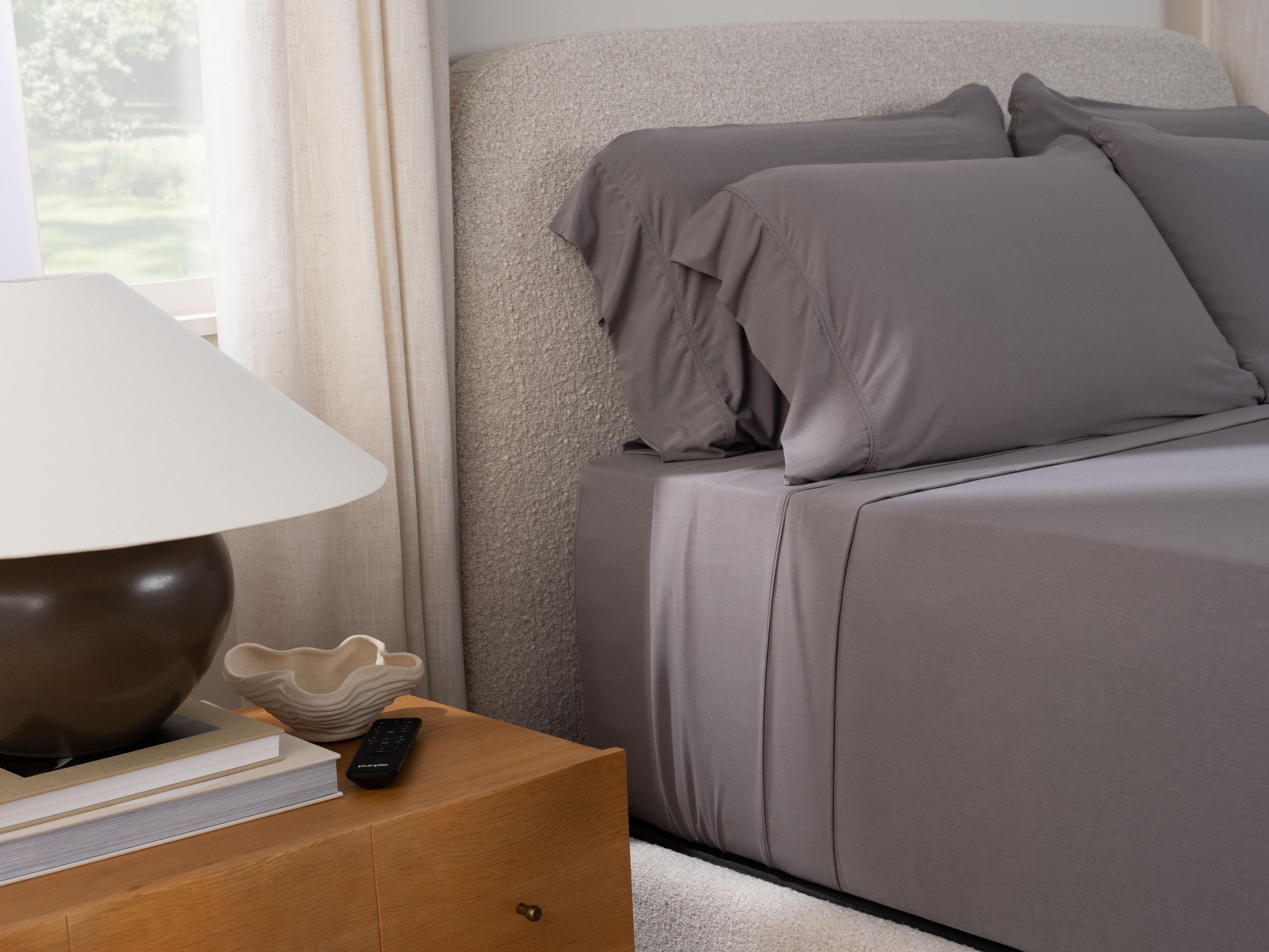 Purple SoftStretch® Pillowcase Set, view 3