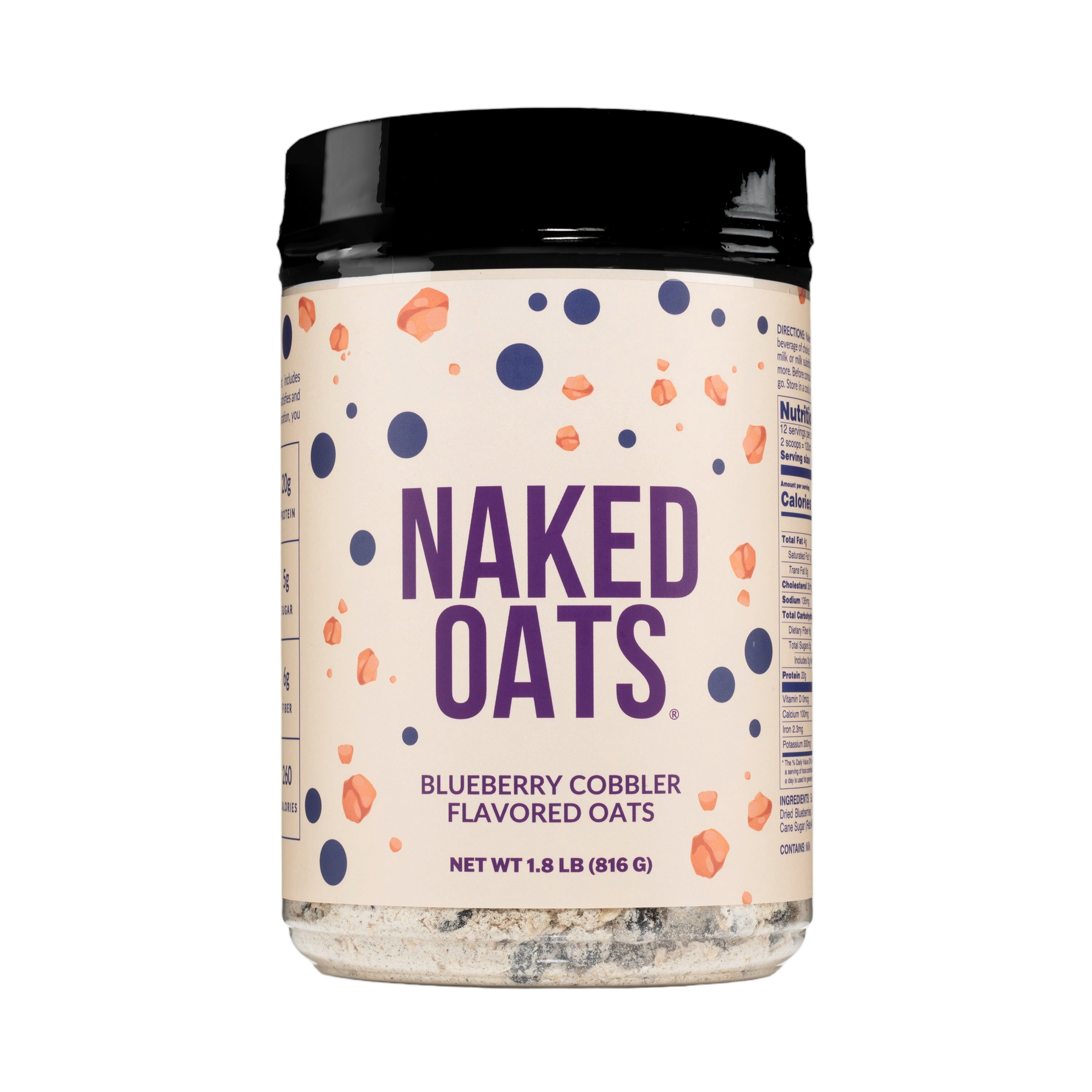 Bag of Blueberry Cobbler Protein Oats