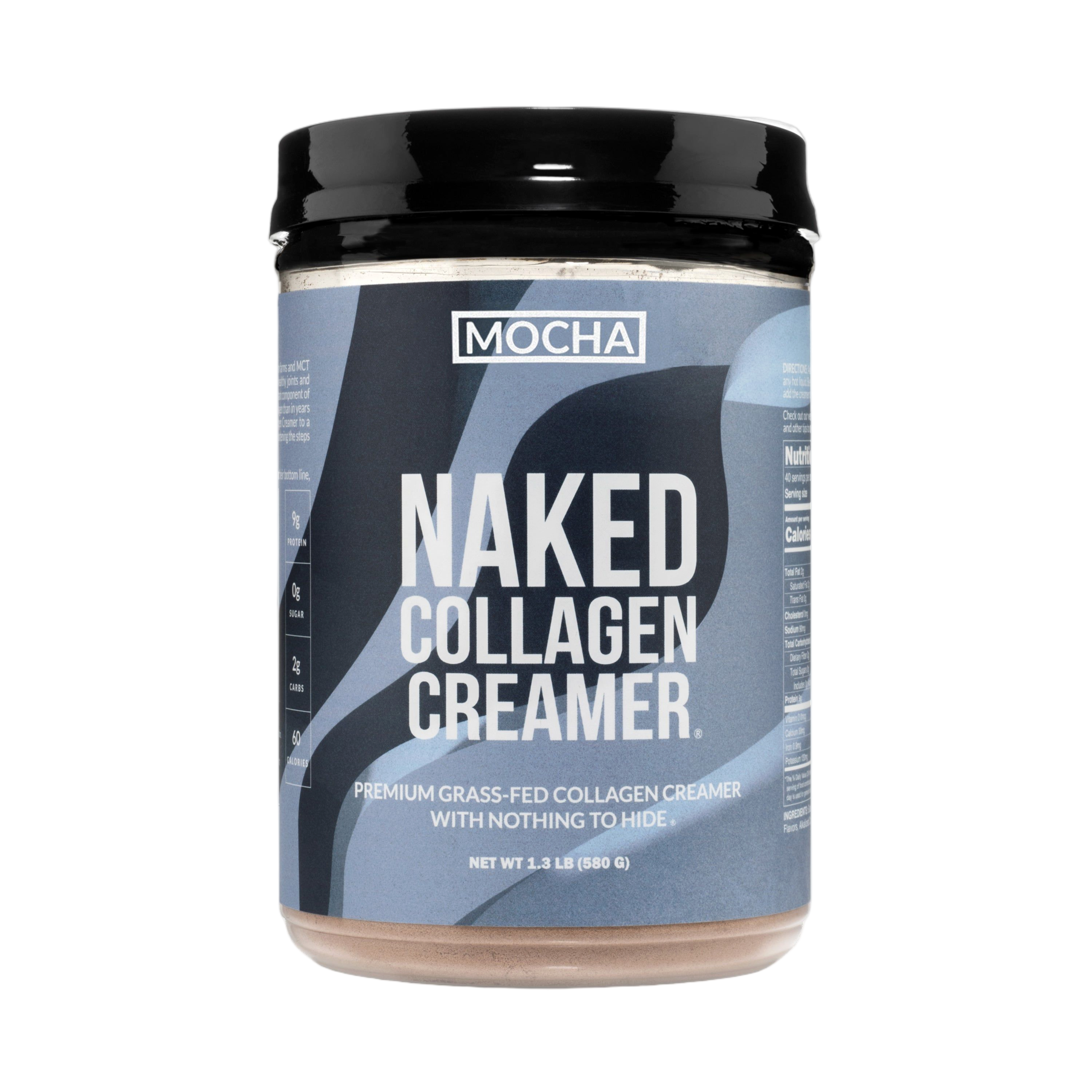 Bag of Naked Collagen Mocha Coffee Creamer