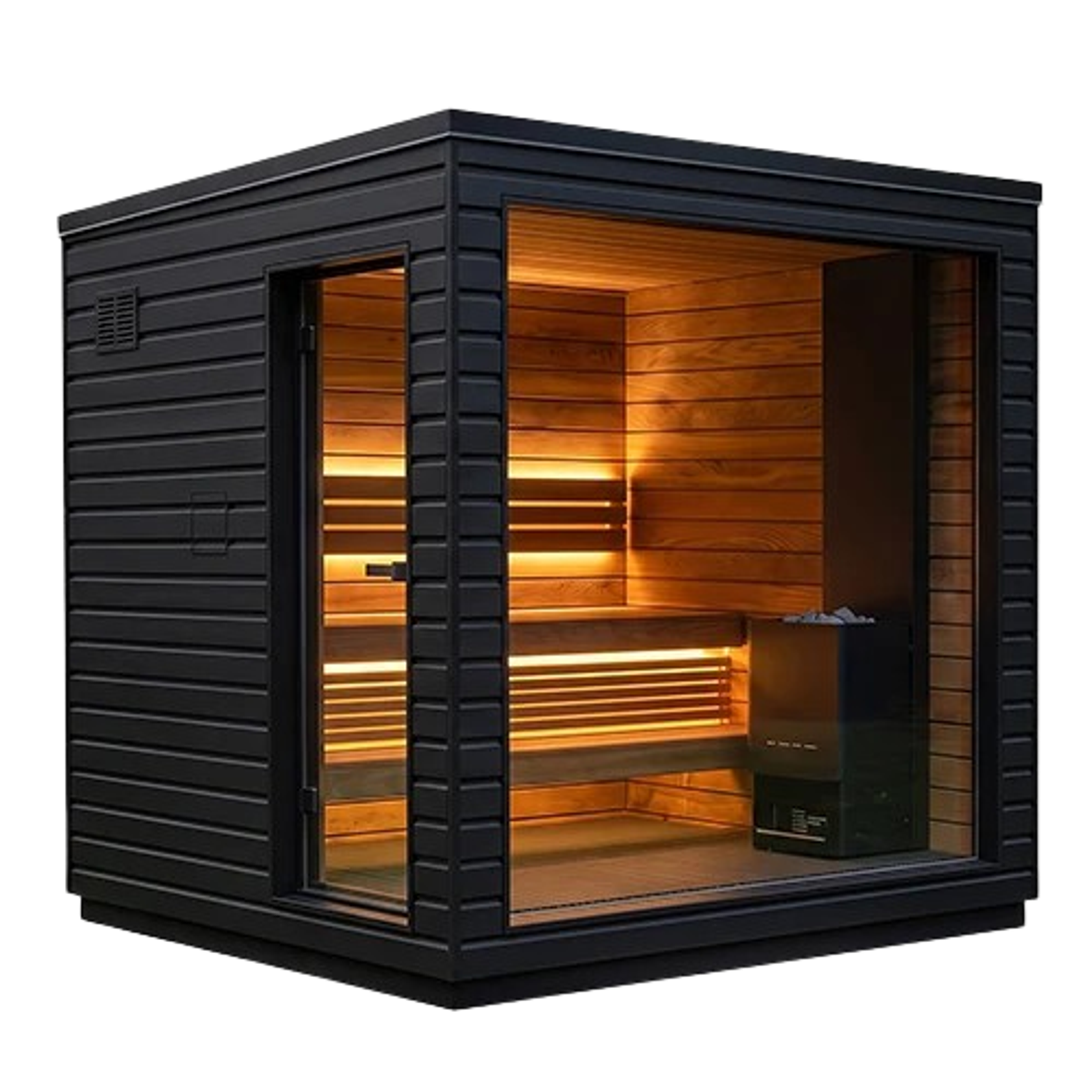 SaunaLife G6 Garden Series 5-person Pre-Assembled Outdoor Sauna