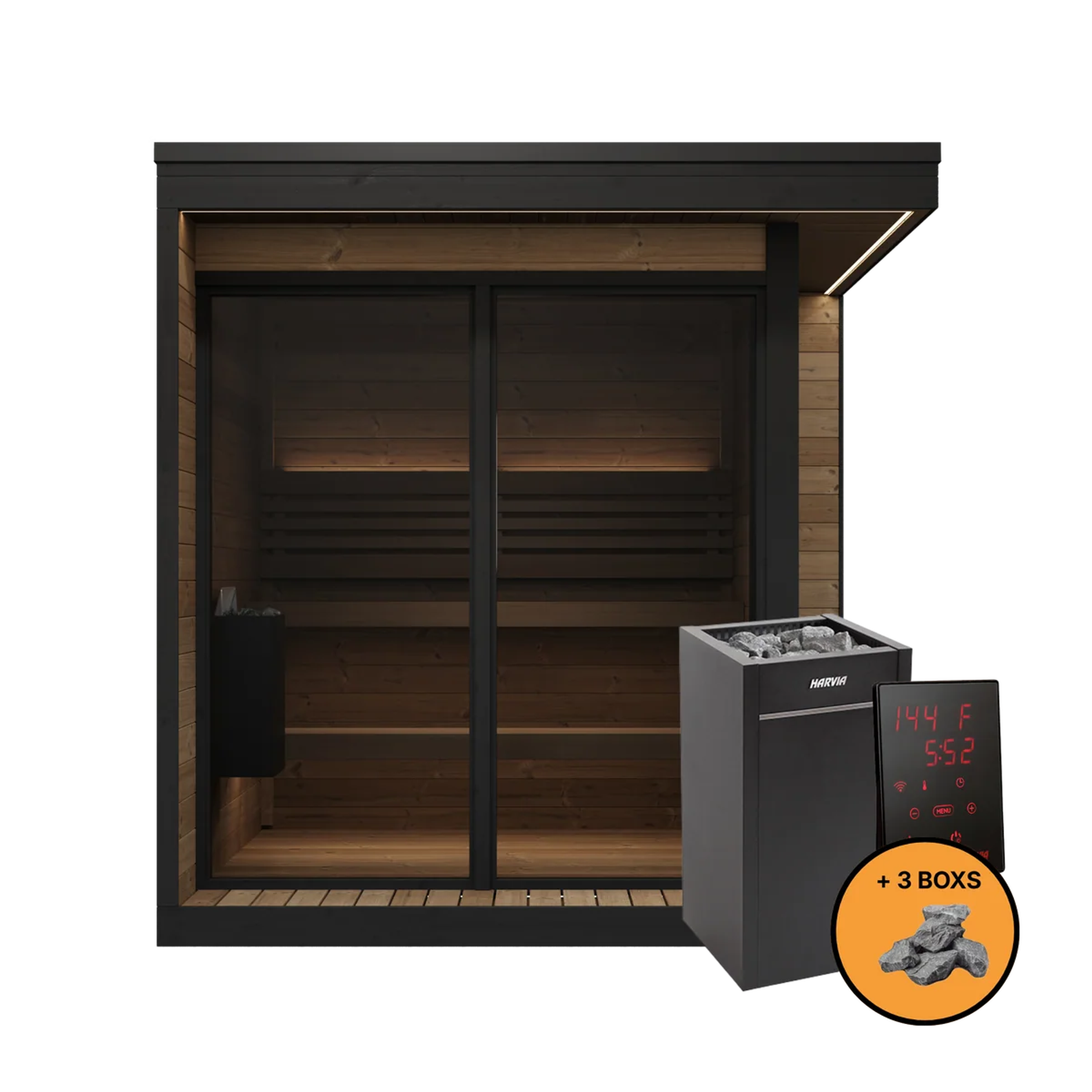 SaunaLife GL6 Outdoor Sauna