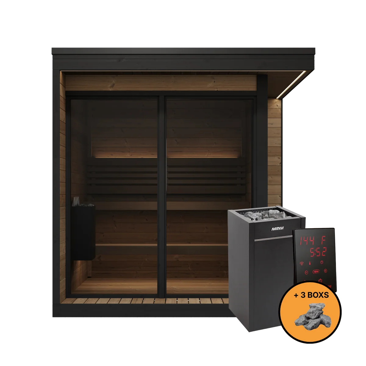 SaunaLife GL6 Outdoor Sauna