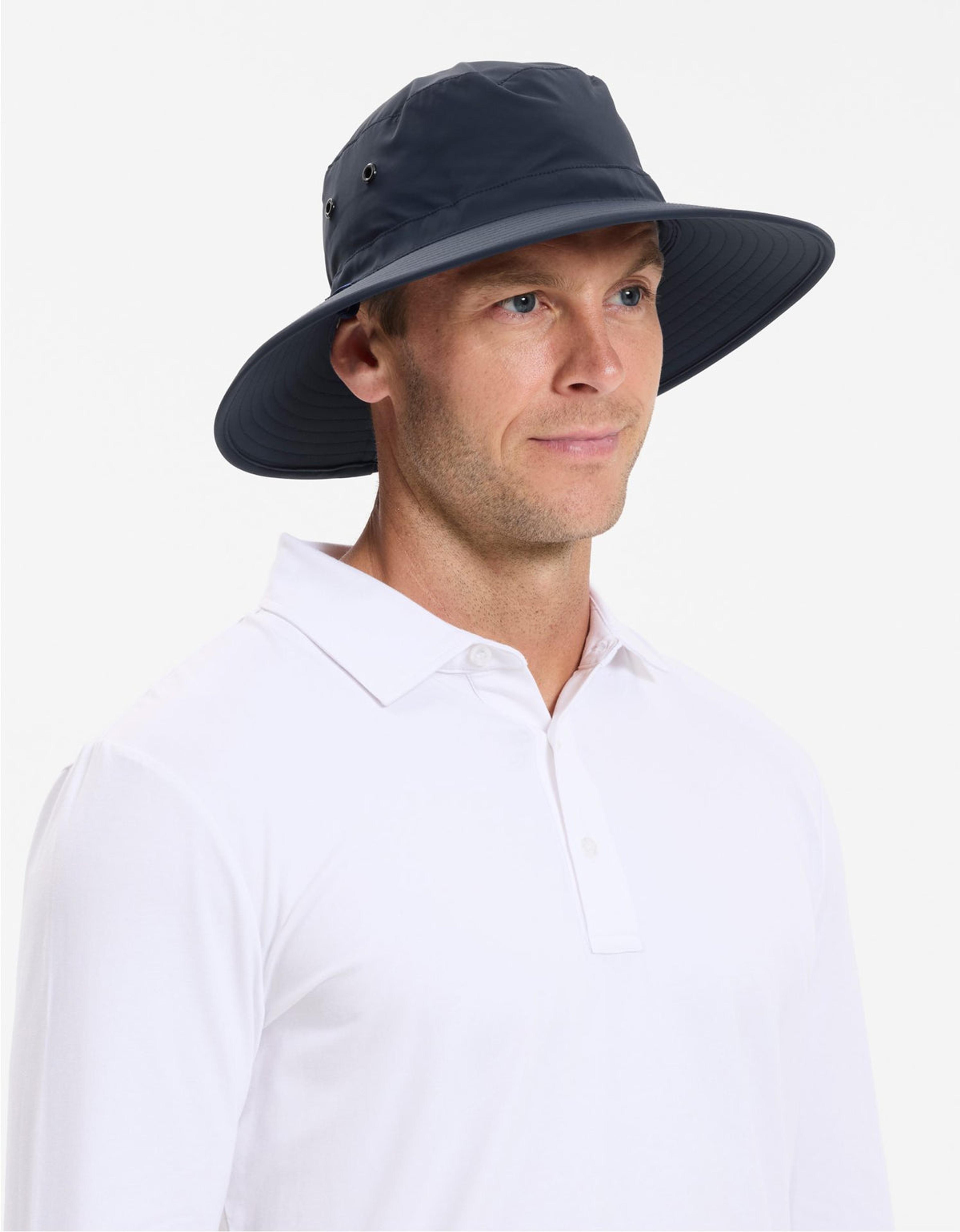 Traveller Broad Brim Sun Hat UPF 50+ in Navy