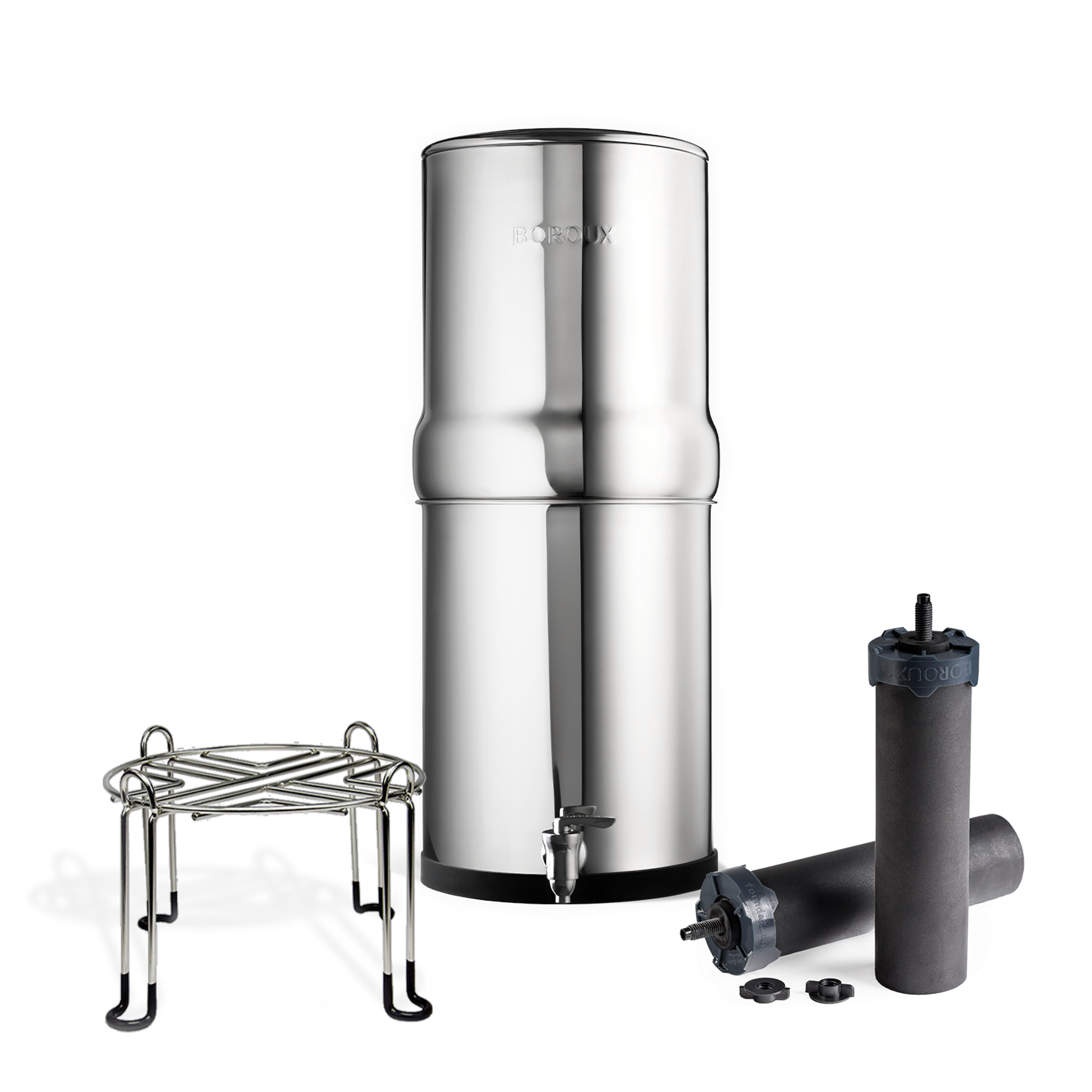 BOROUX Legacy water filter system with stand