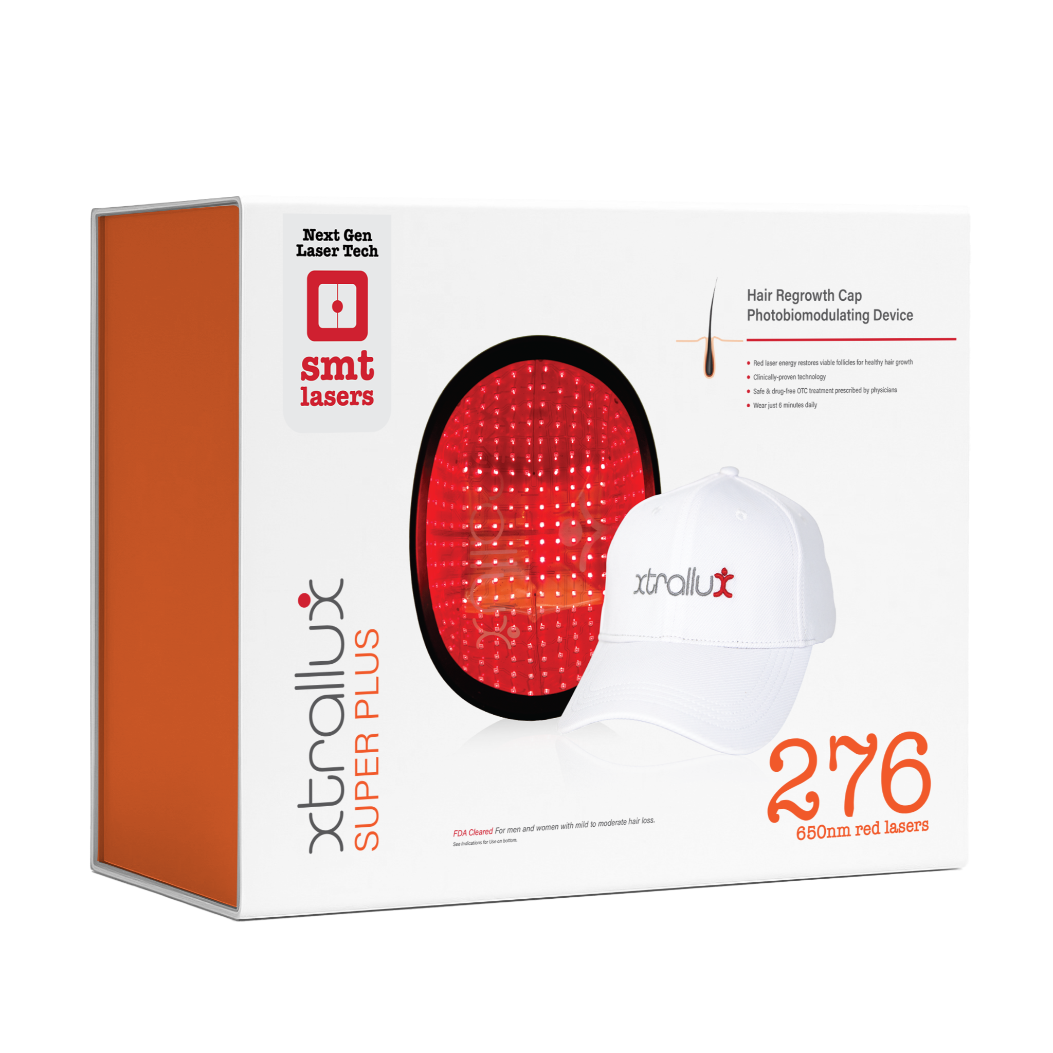 Xtrallux SuperPlus (276) Hair Regrowth Laser Cap