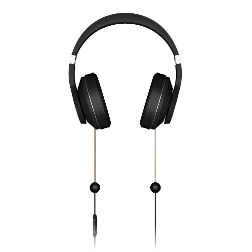 EMF Radiation-Free Air Tube Over-Ear Headphones - USB-C