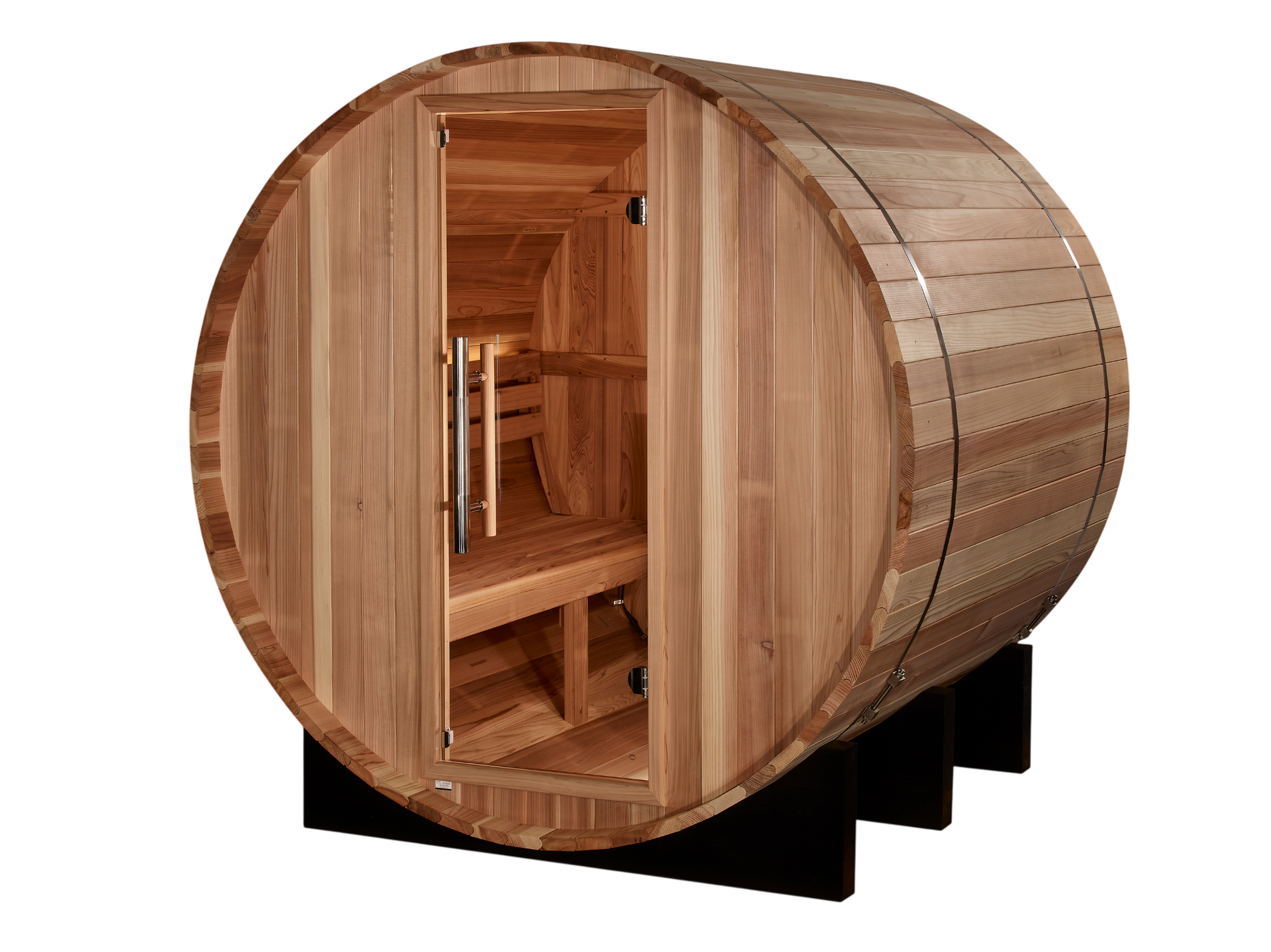 Golden Designs St. Moritz 2 Person Barrel Traditional Sauna