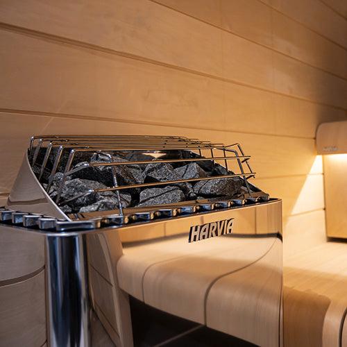 Harvia KIP45W 4.5kW 240V/208V Electric Sauna Heater Package image 3