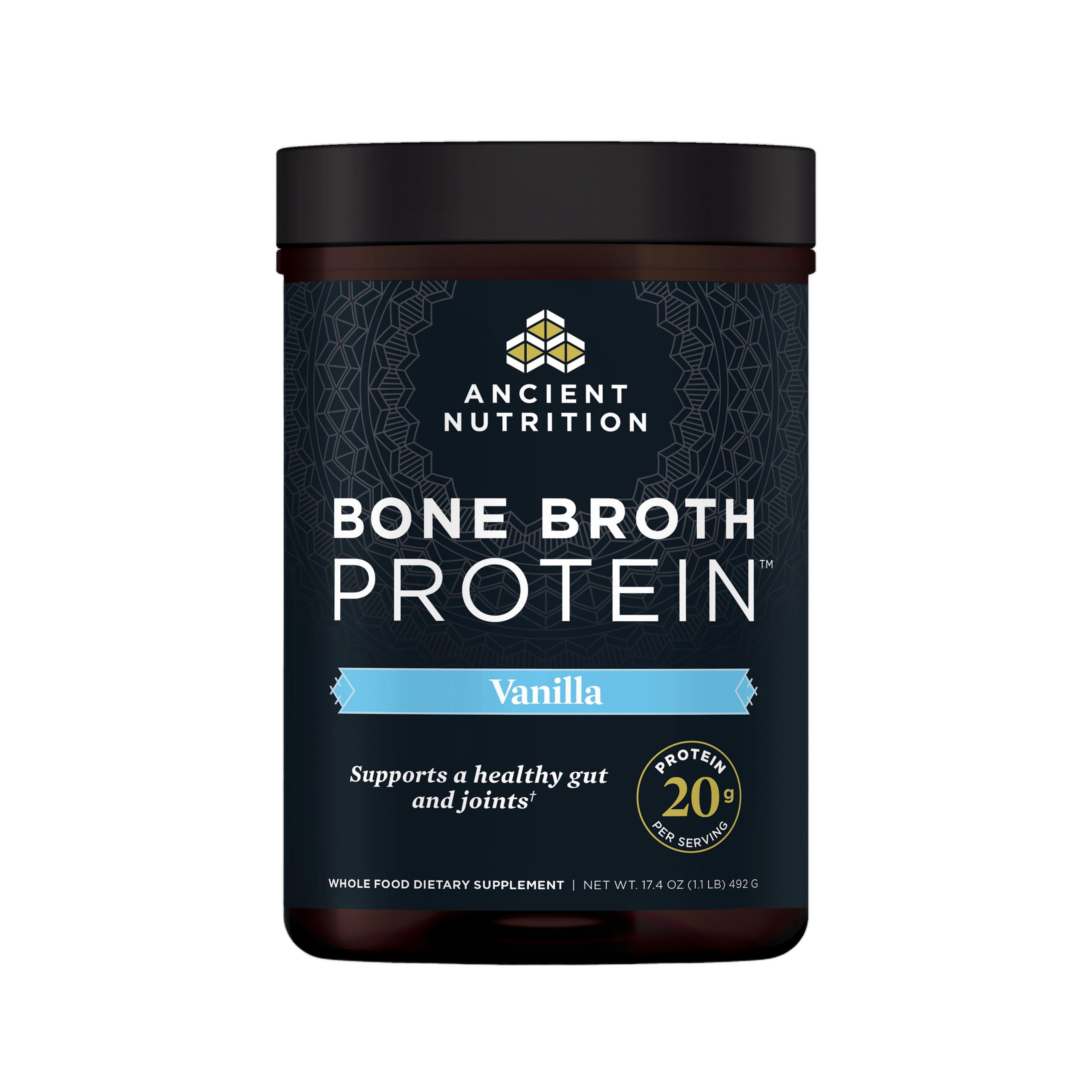 Bone Broth Protein Powder Vanilla (20 Servings)