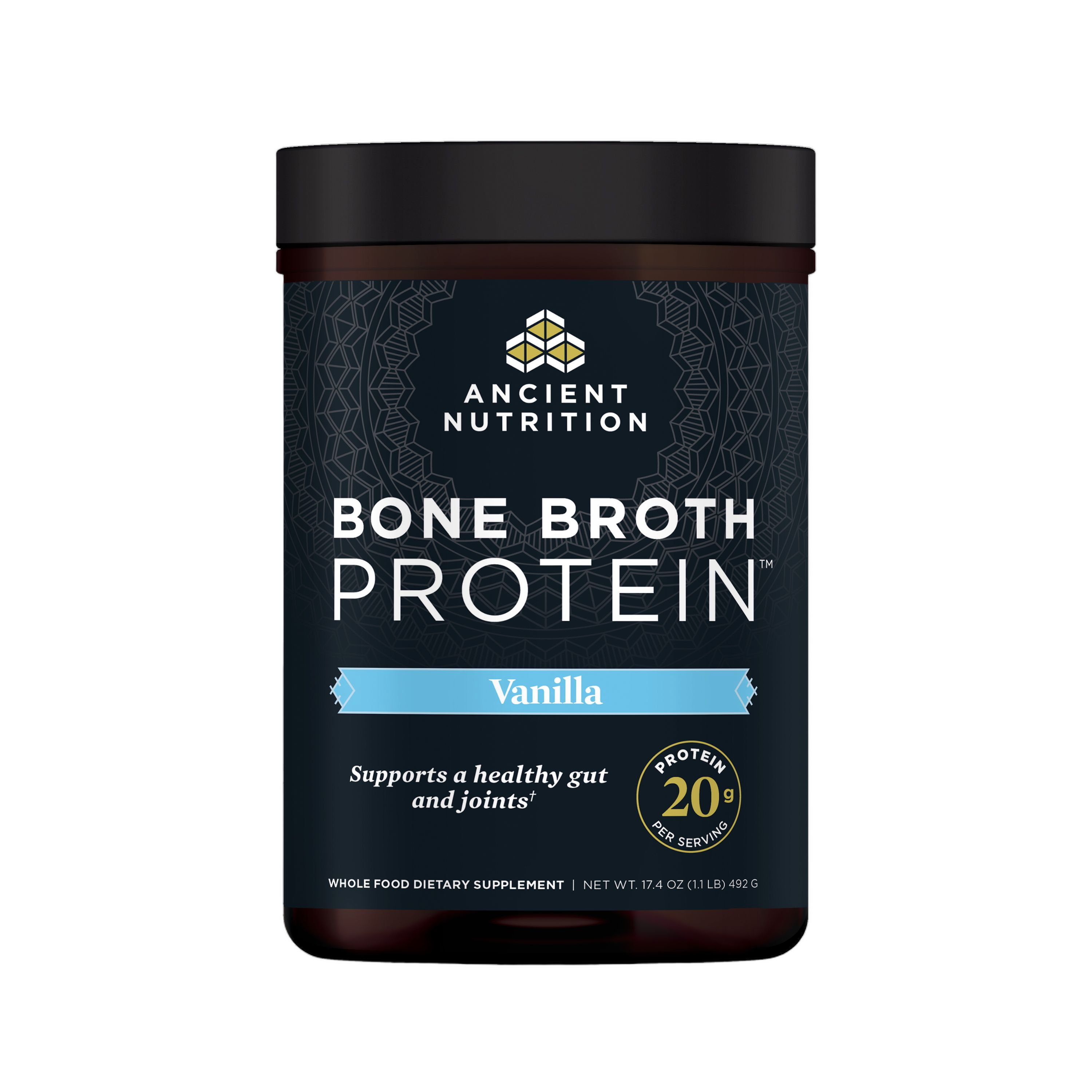 Bone Broth Protein Powder Vanilla (20 Servings)