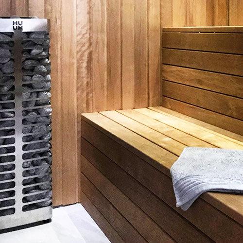 HUUM STEEL Mini 3.5kW 240V Electric Sauna Heater Package image 3